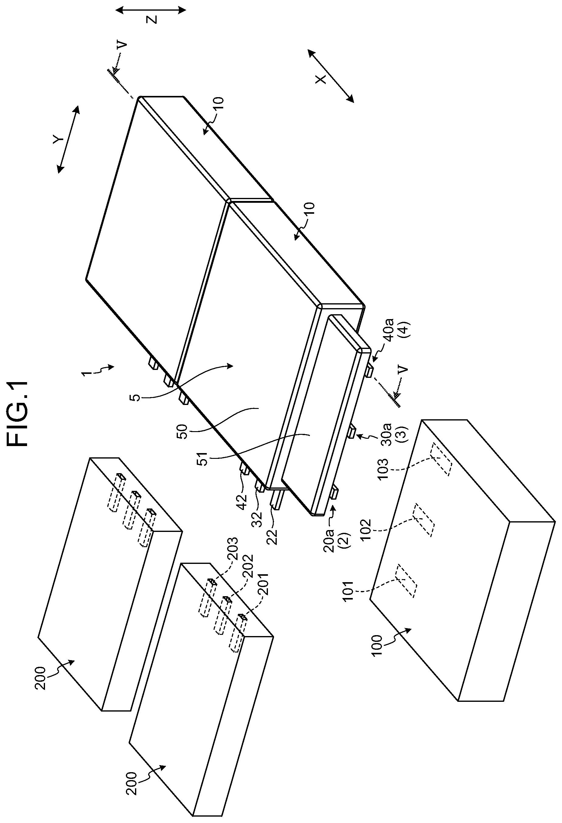 Patent US11784445 Figure 1 – Joint connector