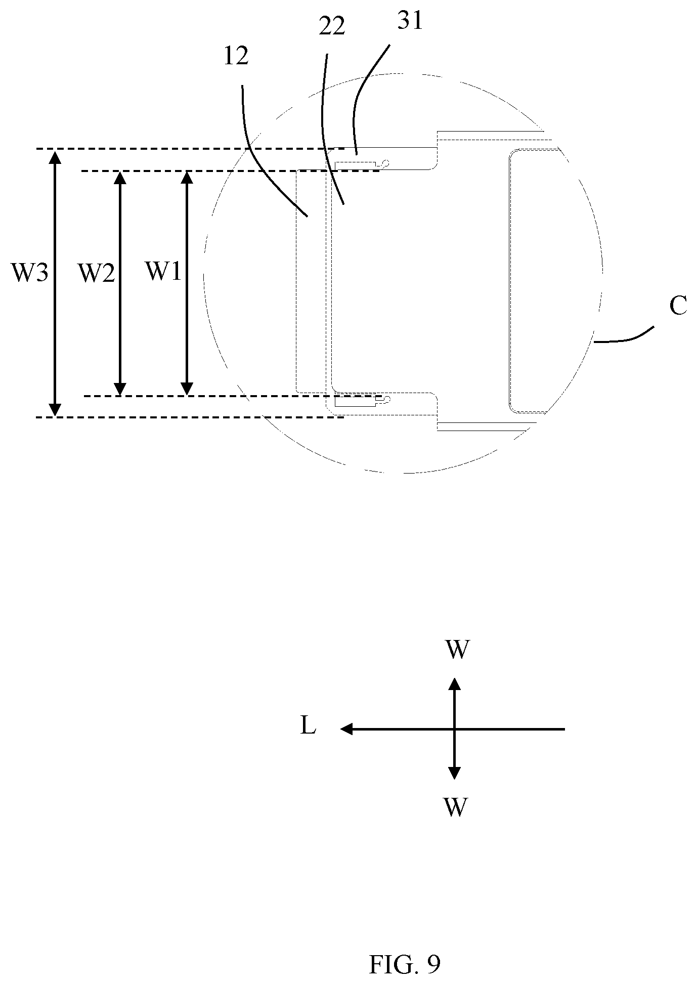 Patent US11784446 Figure 9 – Connector with improved shell