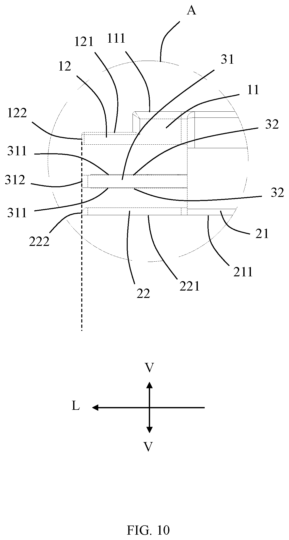 Patent US11784446 Figure 10 – Connector with improved shell