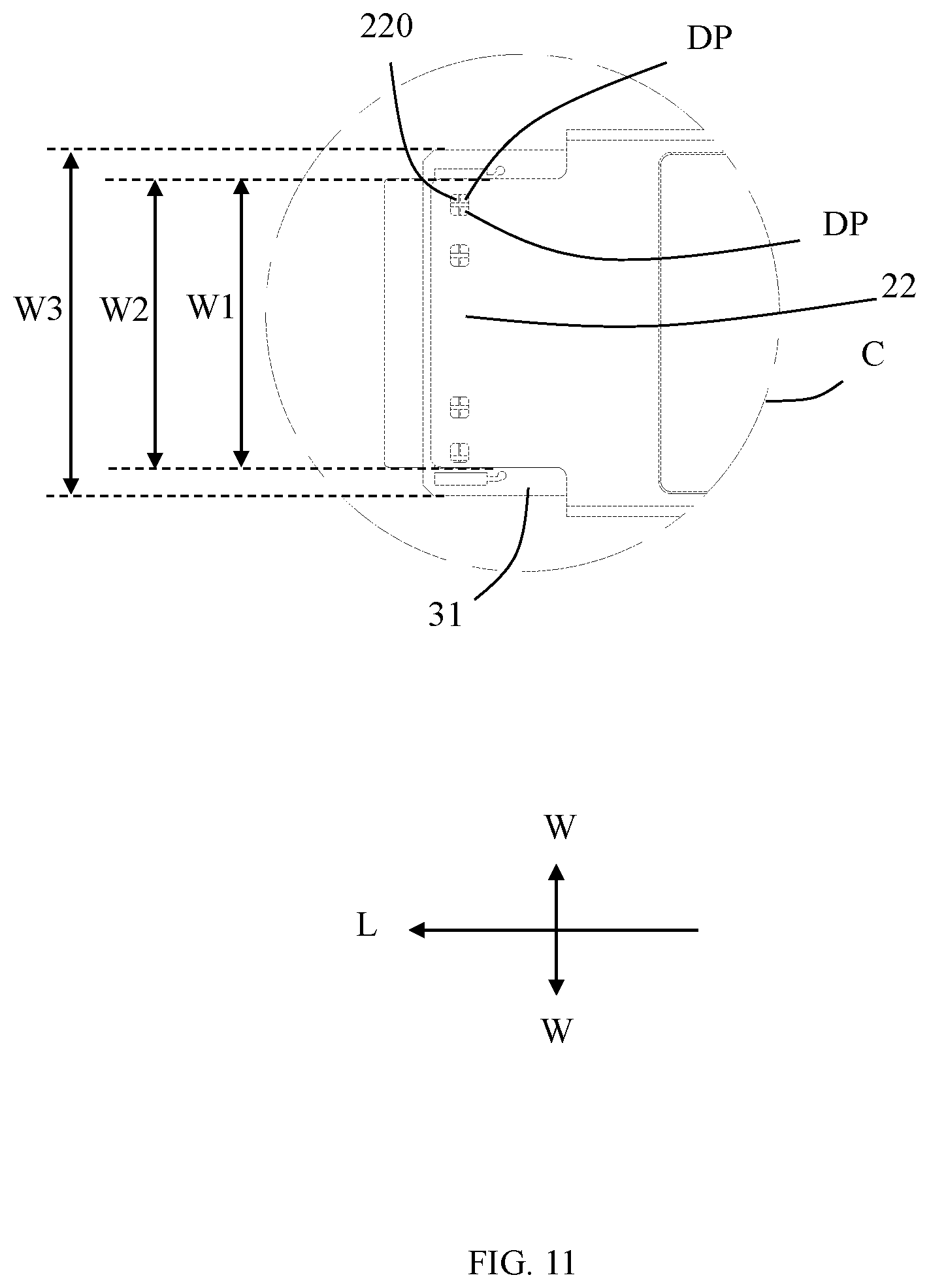 Patent US11784446 Figure 11 – Connector with improved shell
