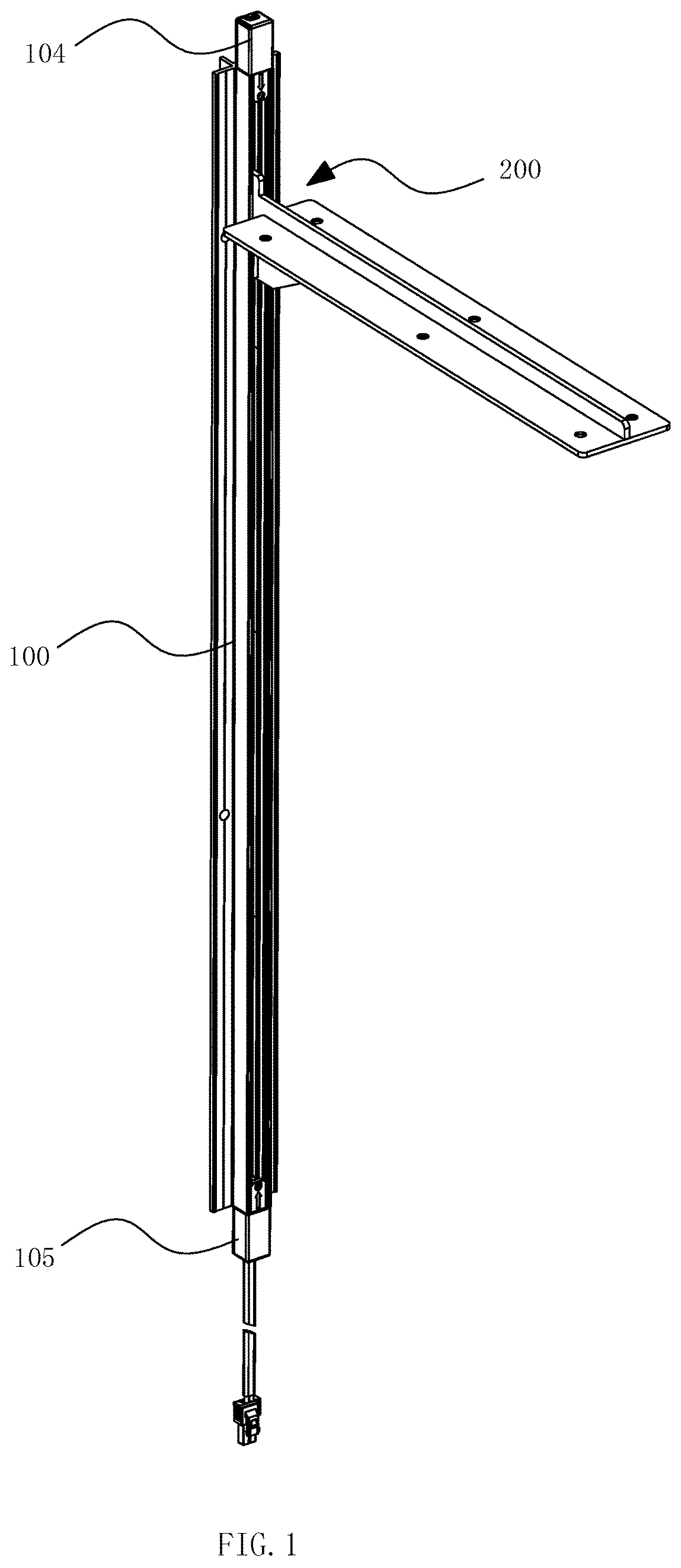 Patent US11784447 Figure 1 – Embedded shelf power taking system