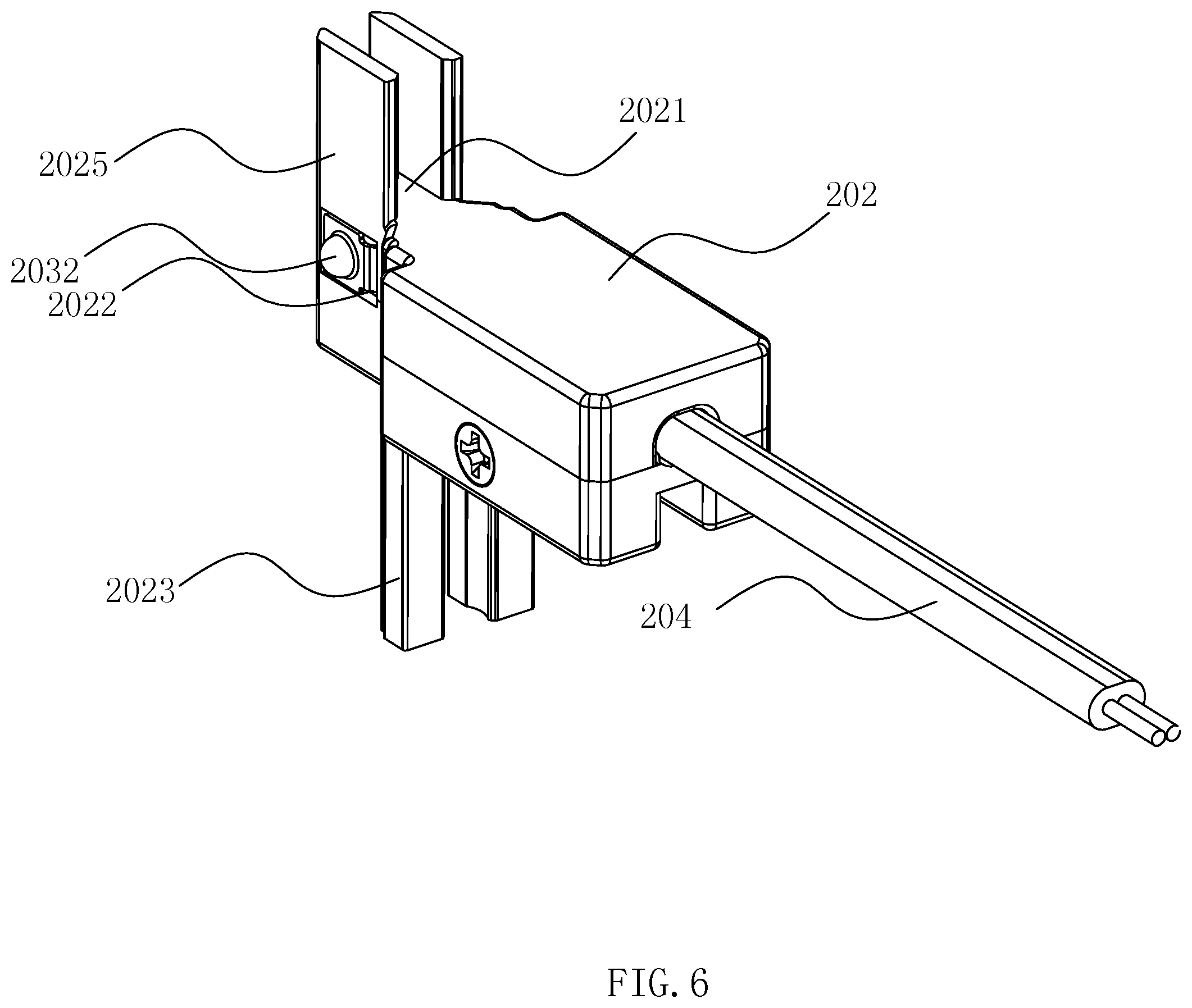 Patent US11784447 Figure 6 – Embedded shelf power taking system