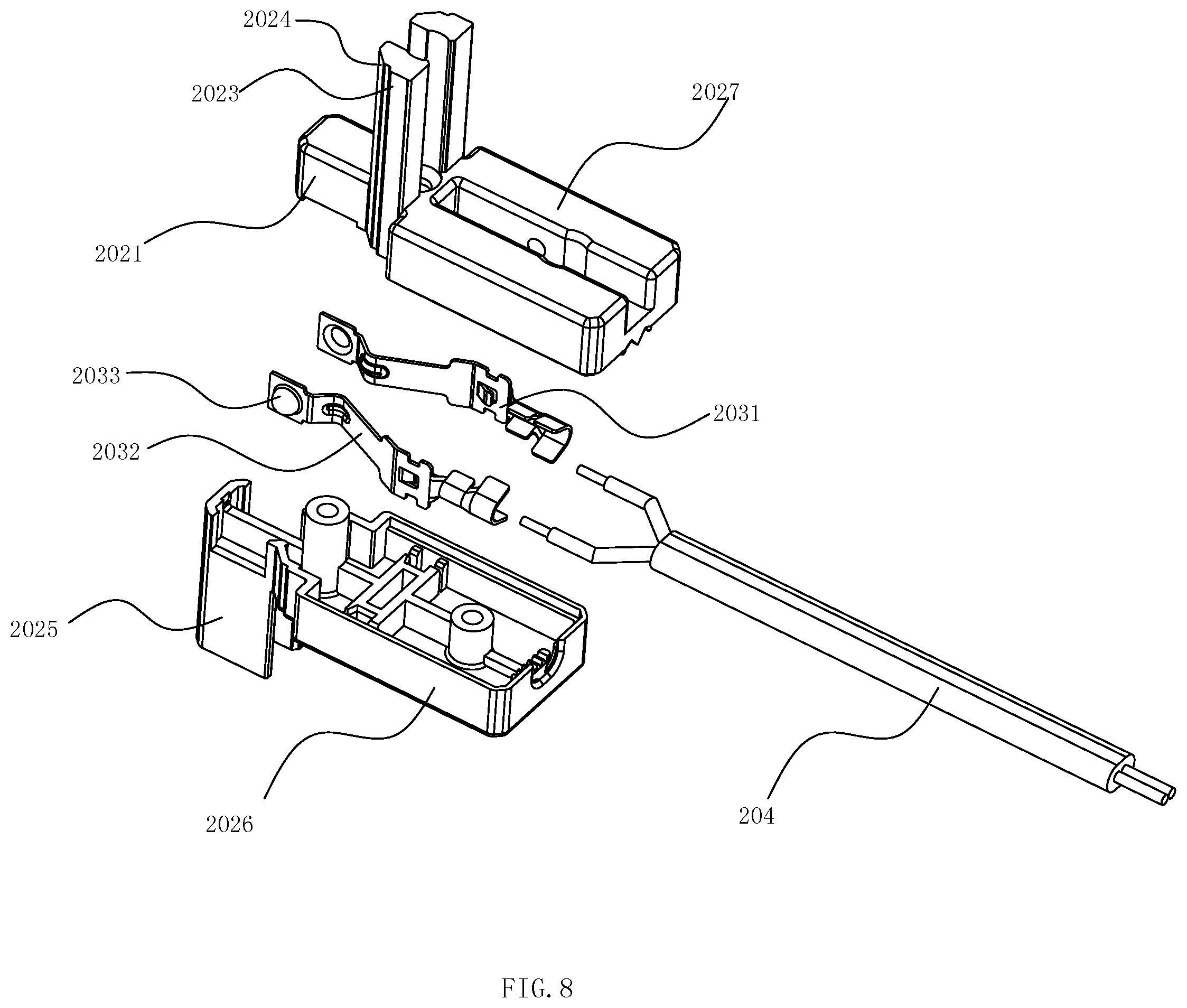 Patent US11784447 Figure 8 – Embedded shelf power taking system