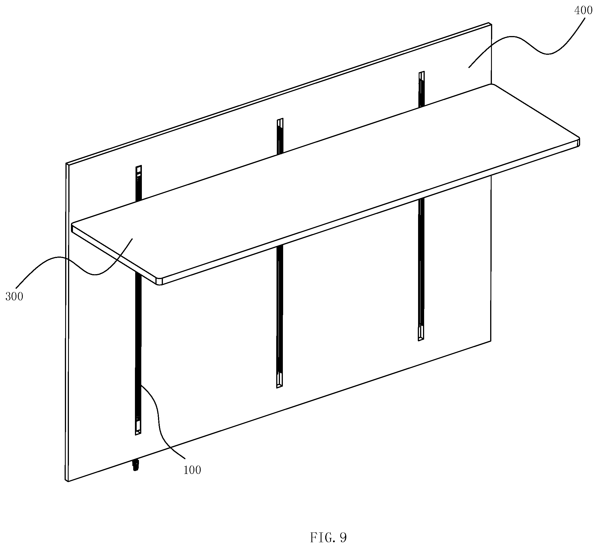 Patent US11784447 Figure 9 – Embedded shelf power taking system
