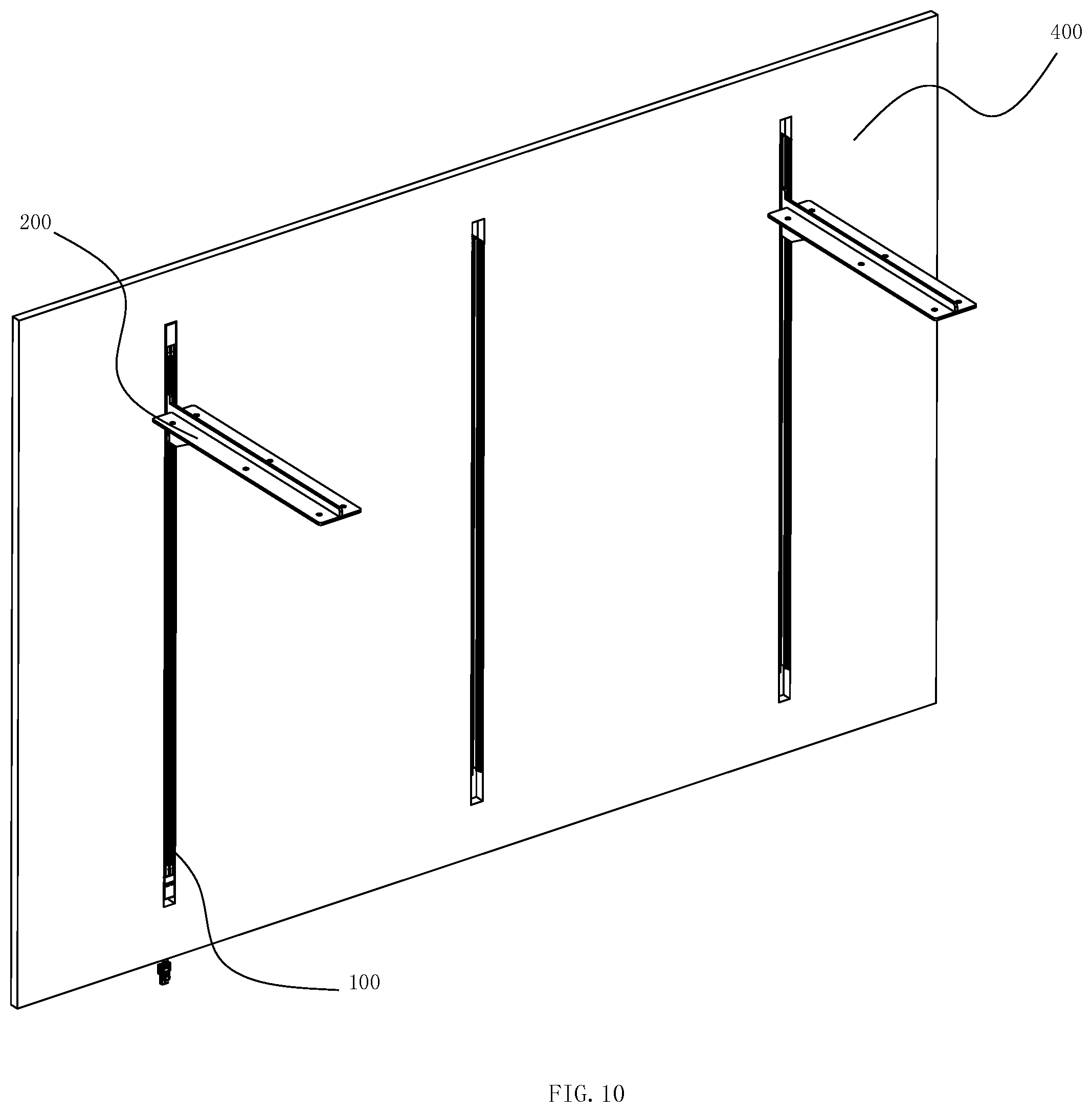 Patent US11784447 Figure 10 – Embedded shelf power taking system