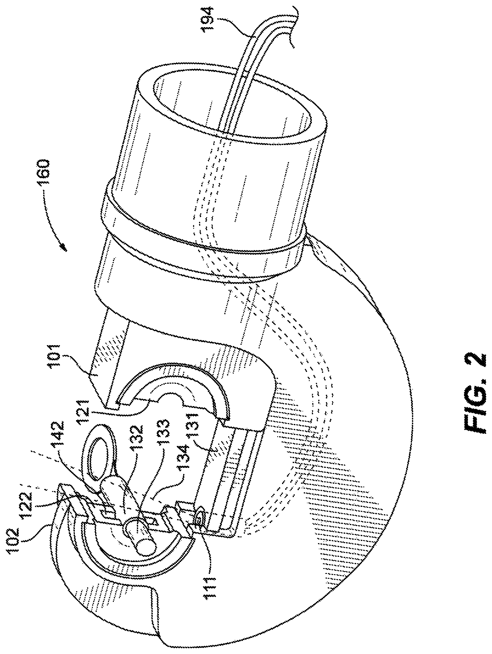 Patent US11784450 Figure 2 – Laser guided tools