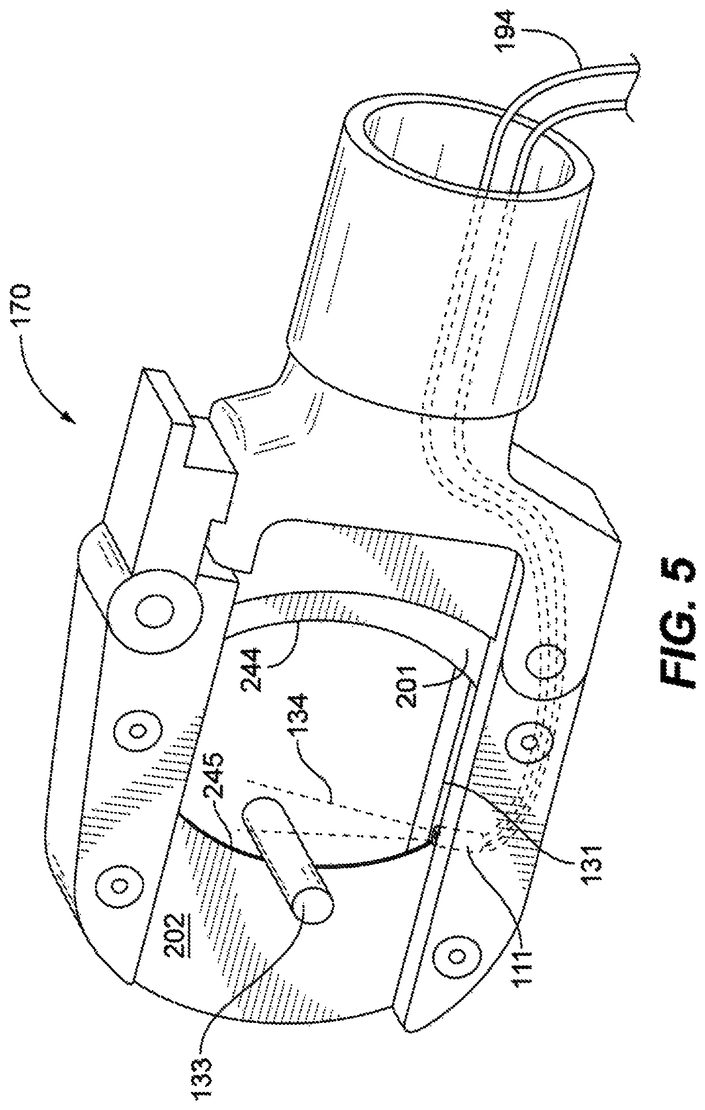 Patent US11784450 Figure 5 – Laser guided tools