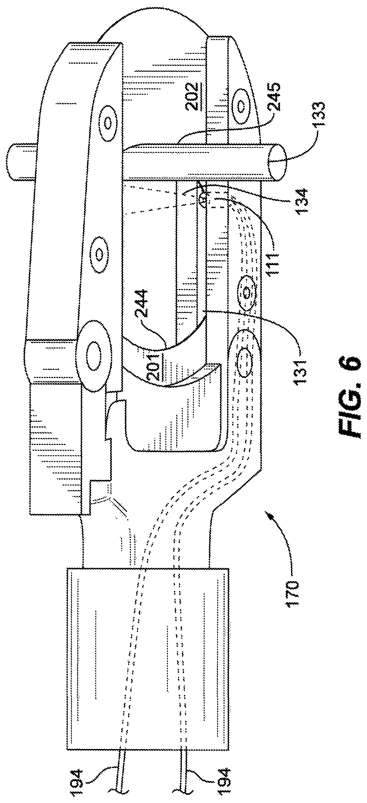Patent US11784450 Figure 6 – Laser guided tools
