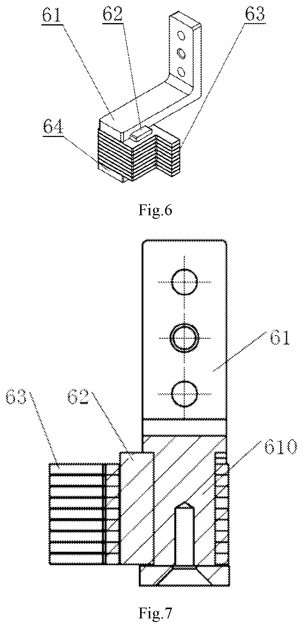 Patent US11784451 Figure 4 – Clamping jaw of connecting terminal