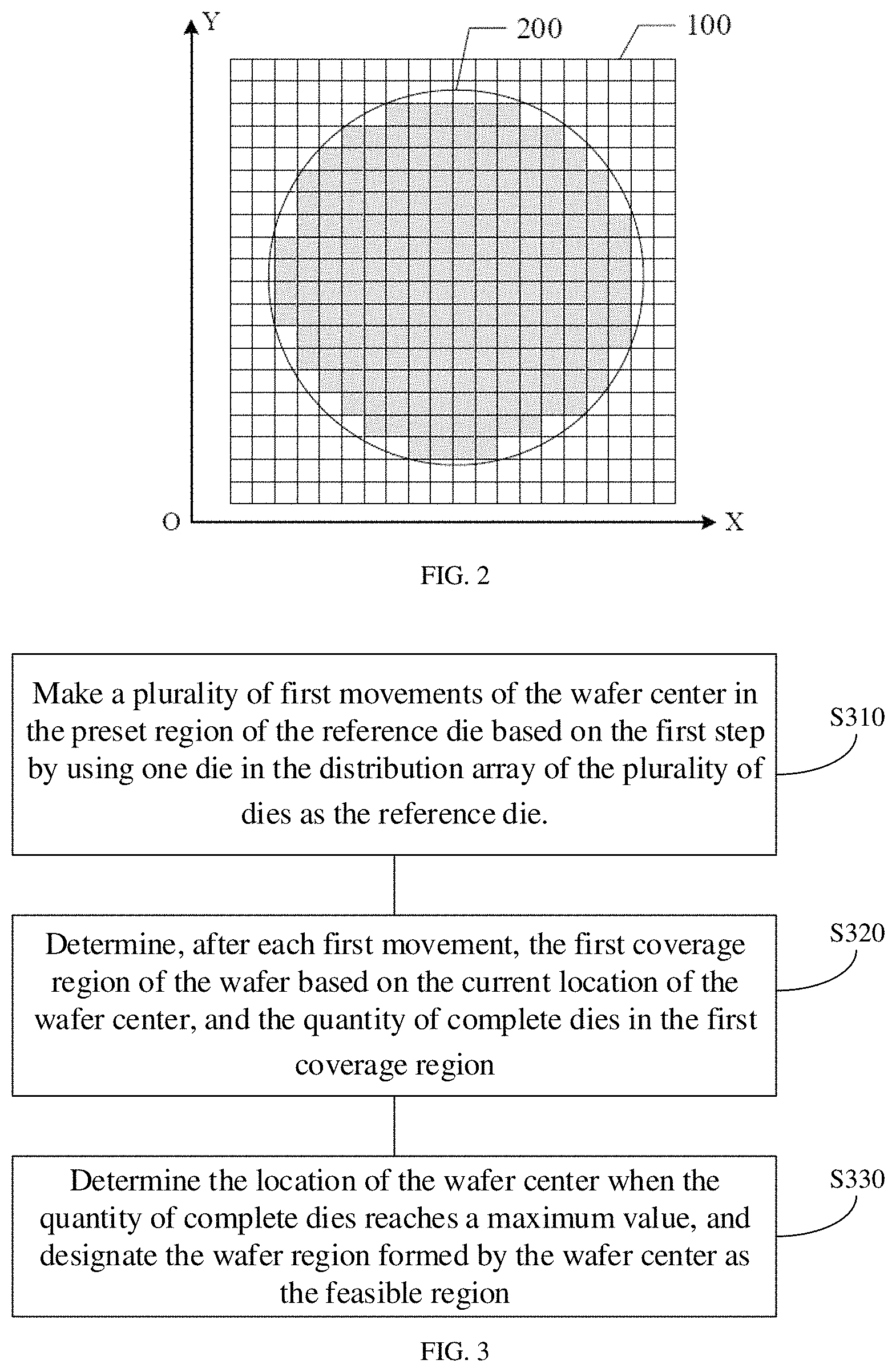 Patent US11784455 Figure 2 – Die layout calculation method, apparatus, medium, and device