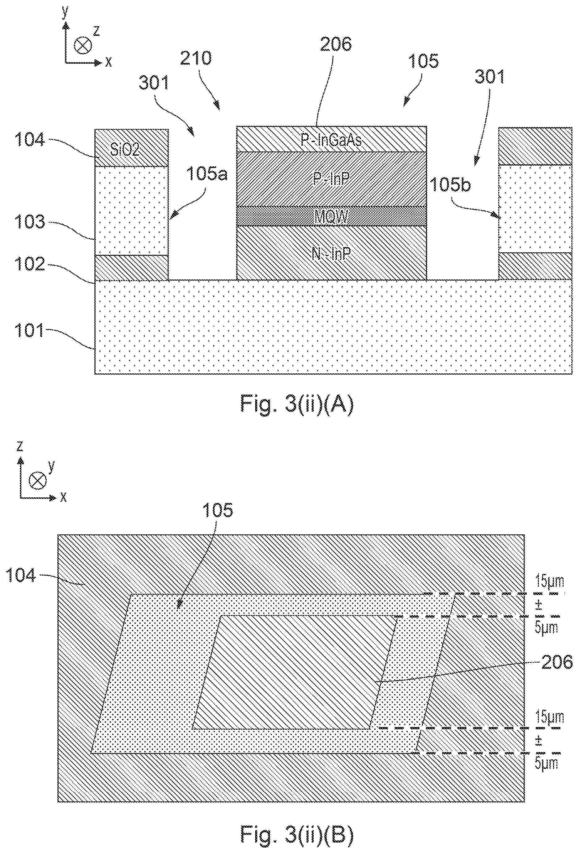 Patent US11784456 Figure 6 – Method of manufacturing a III-V based optoelectronic device