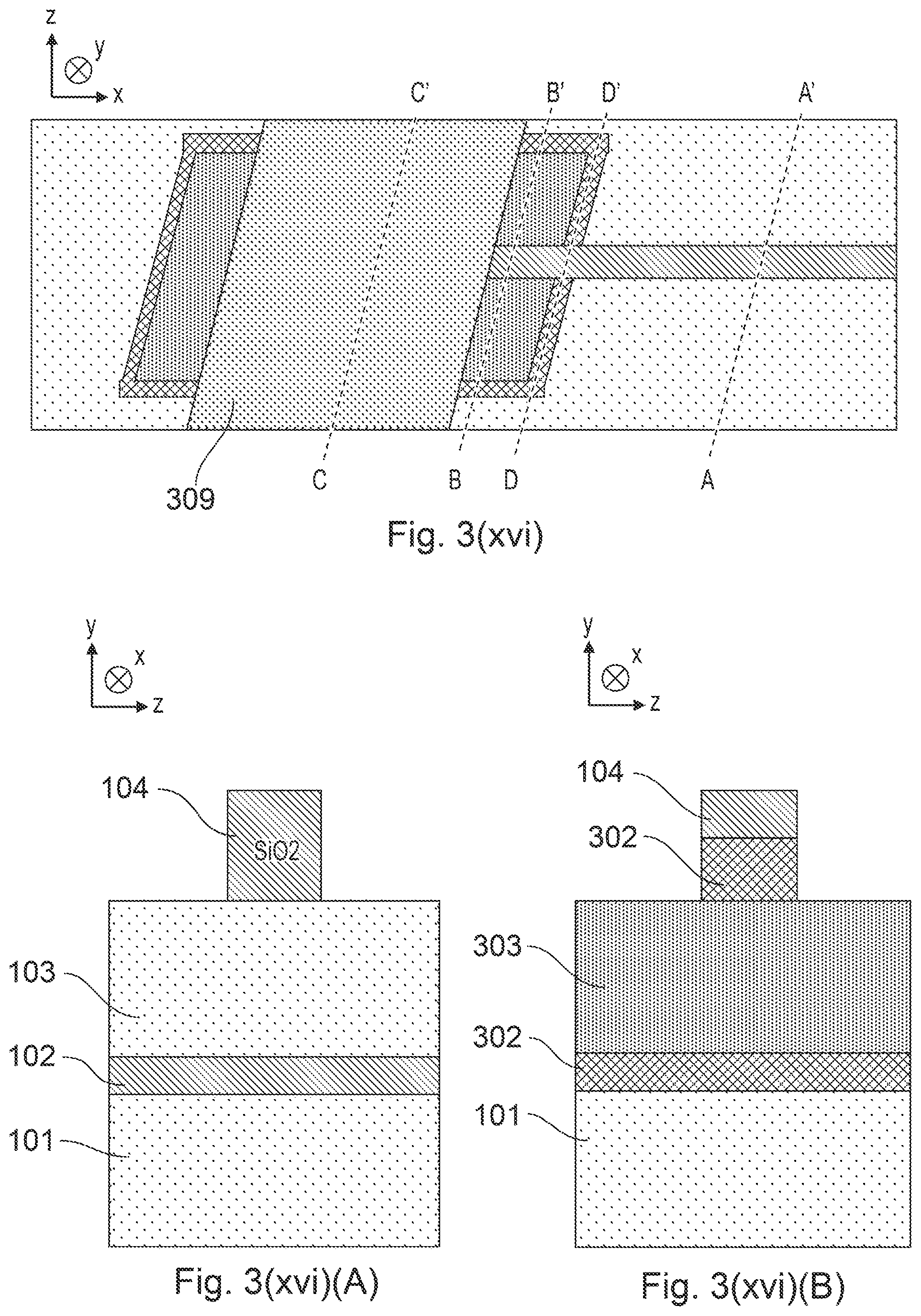 Patent US11784456 Figure 17 – Method of manufacturing a III-V based optoelectronic device
