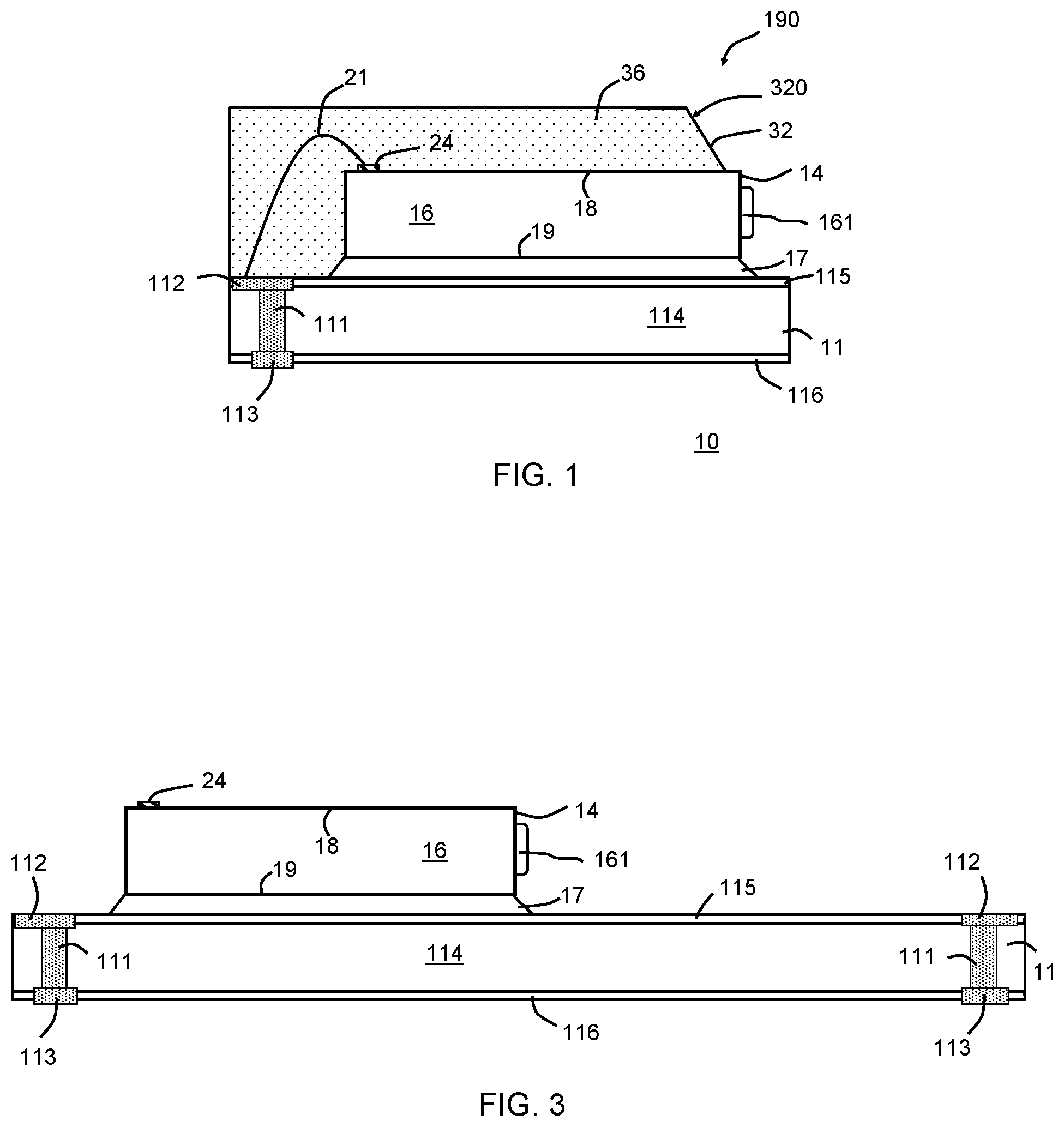 Patent US11784457 Figure 1 – Semiconductor device and method of manufacturing a semiconductor device
