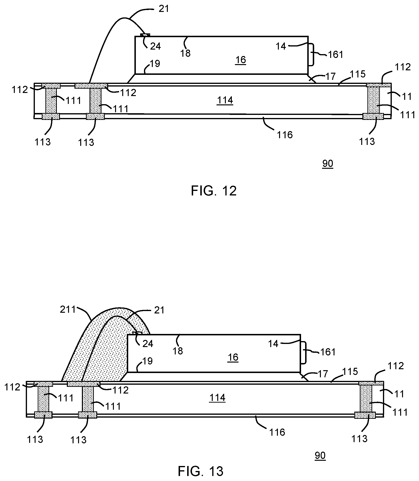 Patent US11784457 Figure 8 – Semiconductor device and method of manufacturing a semiconductor device