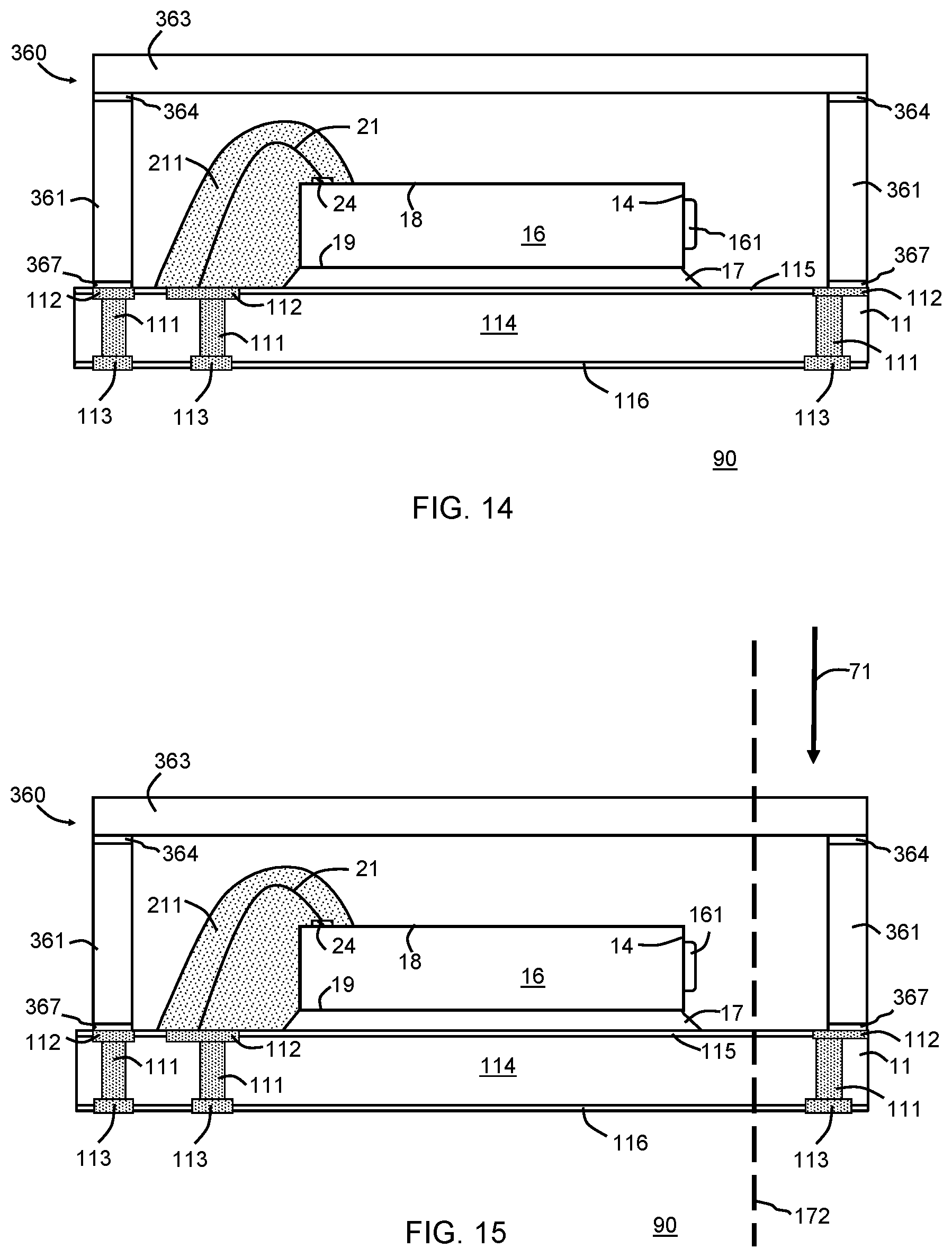 Patent US11784457 Figure 9 – Semiconductor device and method of manufacturing a semiconductor device