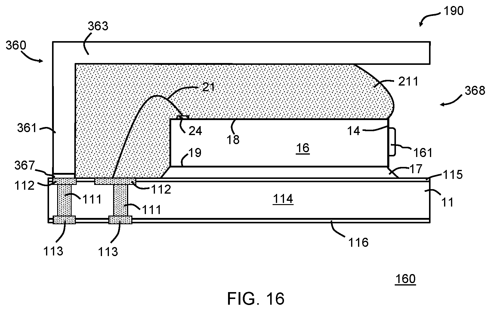 Patent US11784457 Figure 10 – Semiconductor device and method of manufacturing a semiconductor device