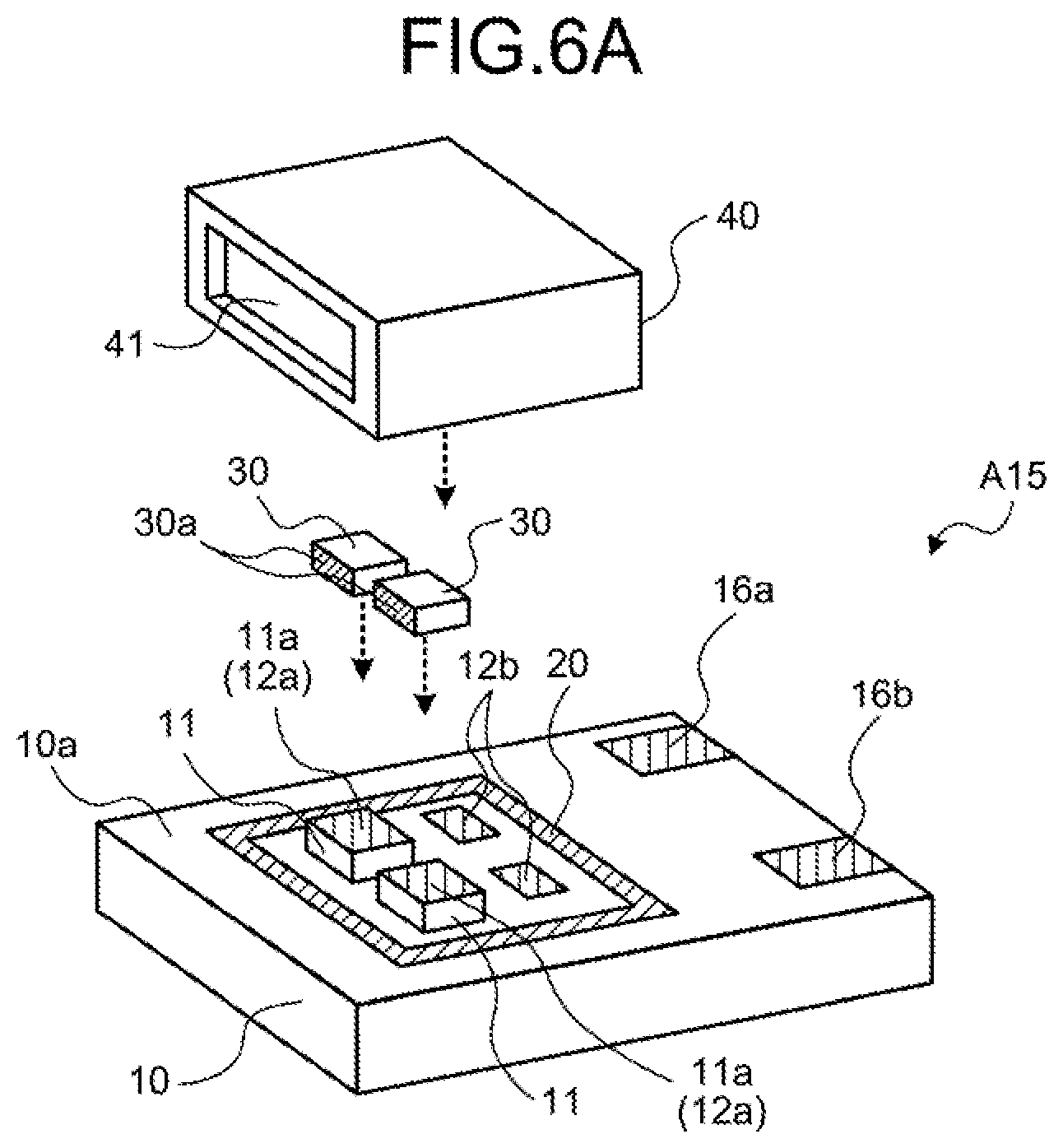 Patent US11784459 Figure 11 – Electrical element mounting package, array package, and electrical device