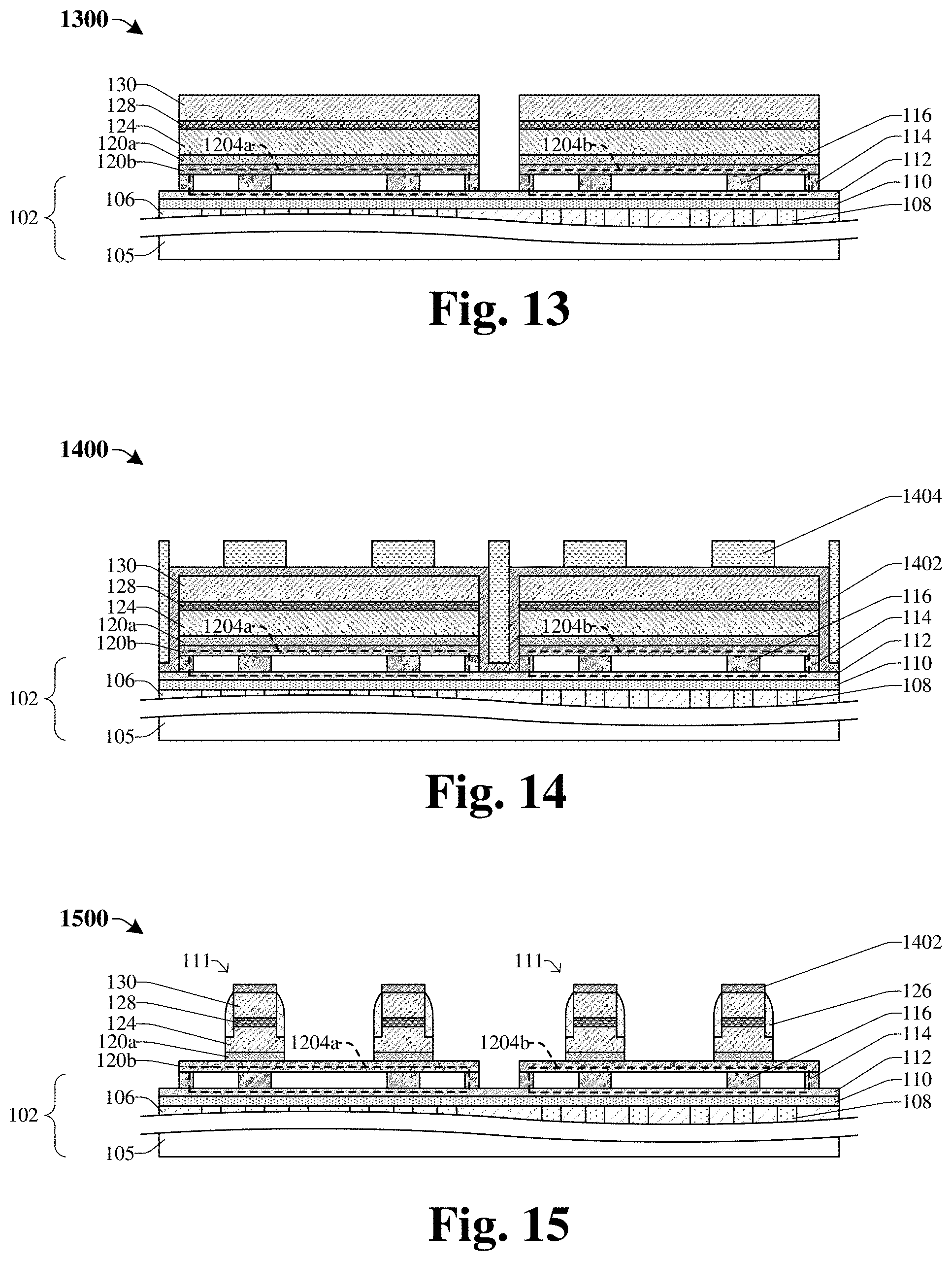 Patent US11784460 Figure 10 – Bump bonding structure to mitigate space contamination for III-V dies and CMOS dies