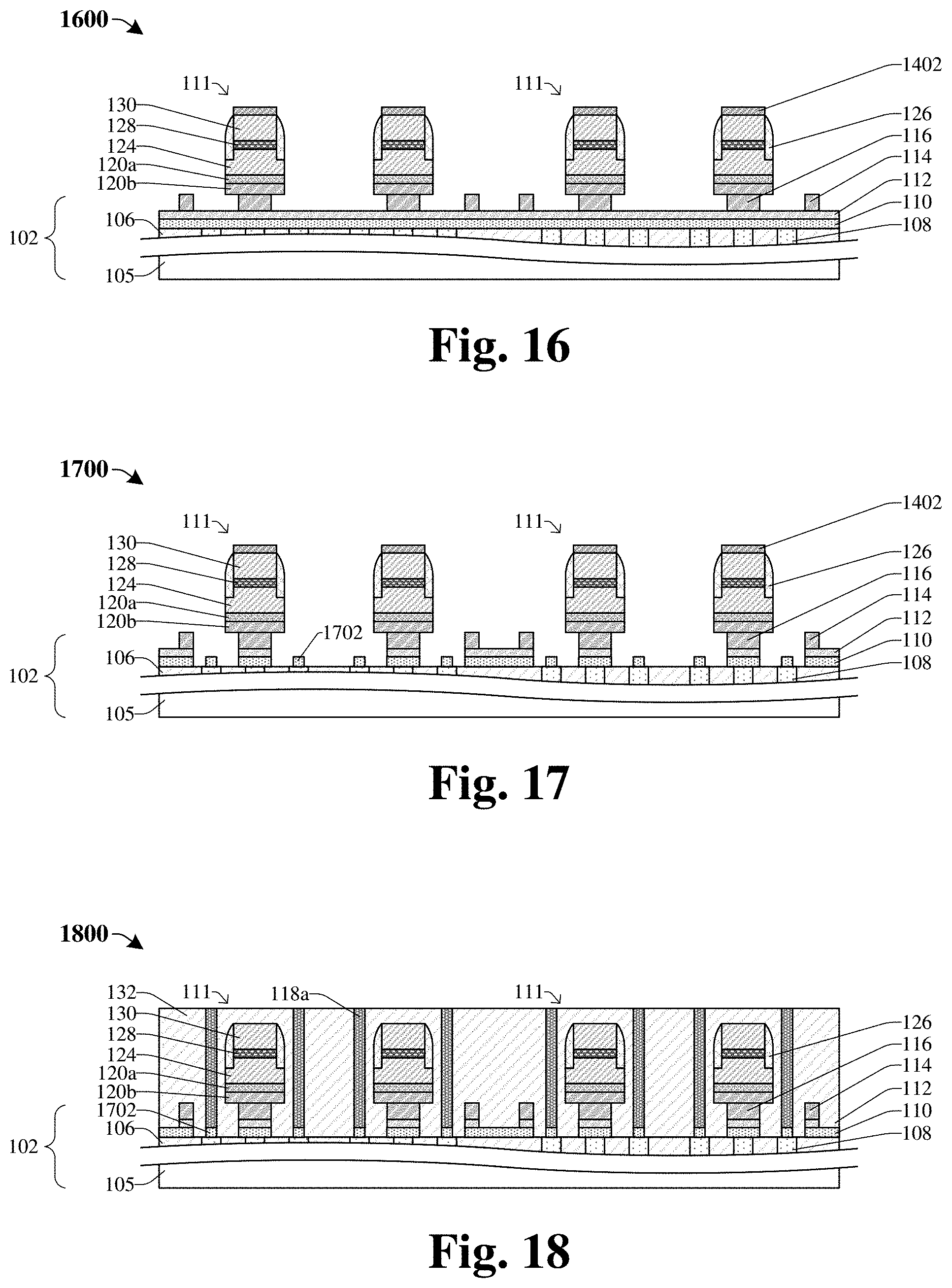 Patent US11784460 Figure 11 – Bump bonding structure to mitigate space contamination for III-V dies and CMOS dies