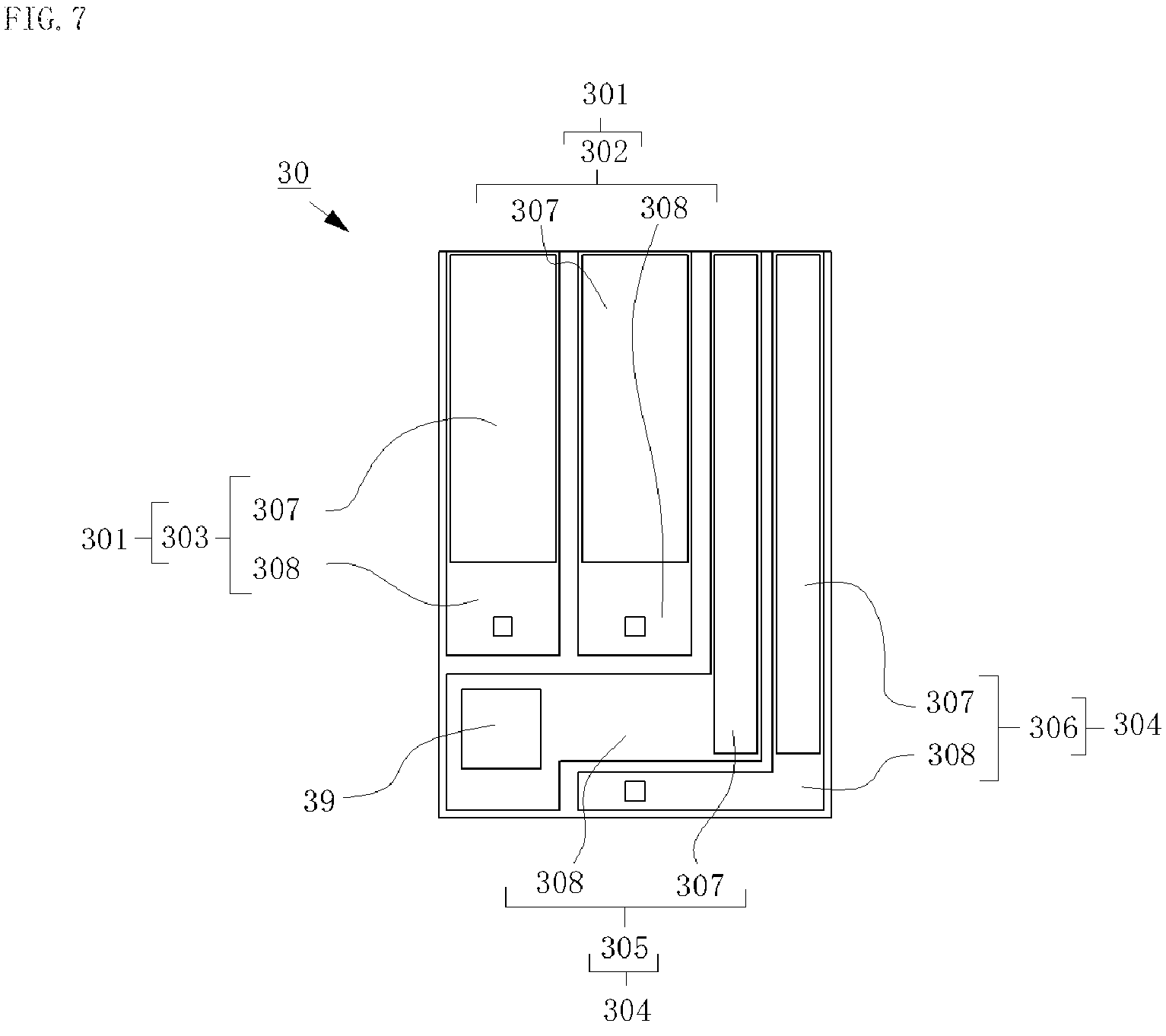 Patent US11784461 Figure 7 – Light emitting device