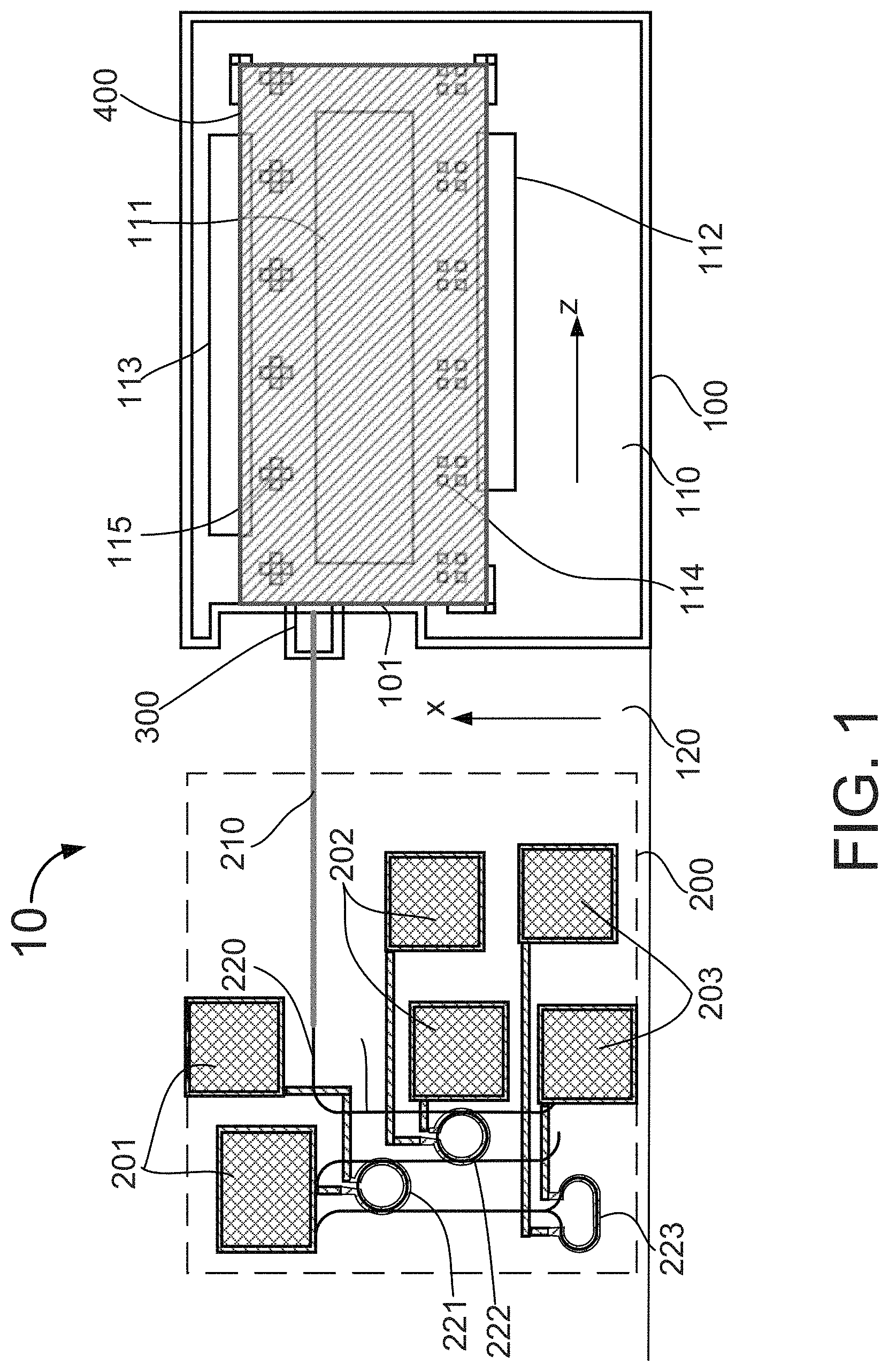 Patent US11784463 Figure 1 – Silicon photonics based tunable laser