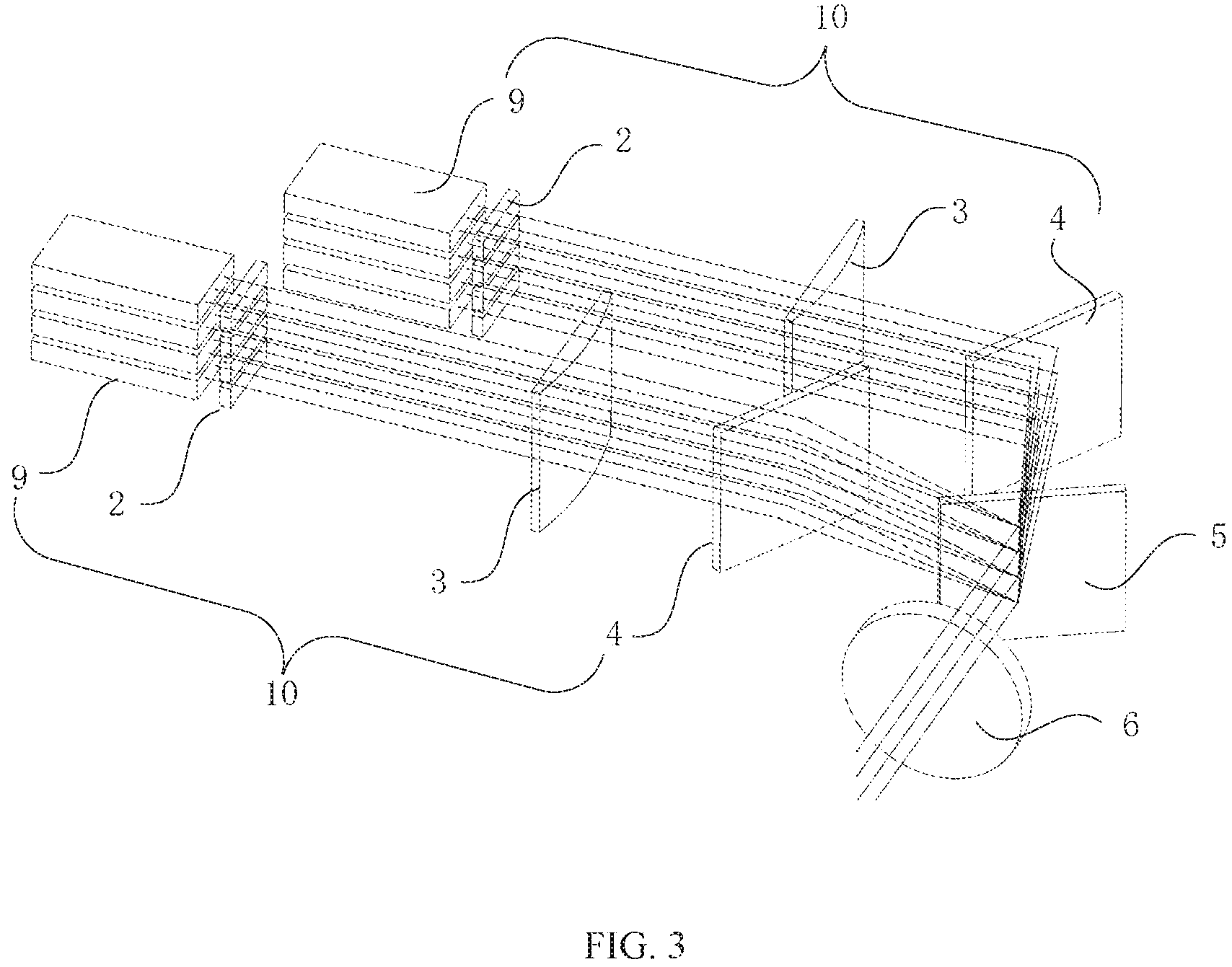 Patent US11784465 Figure 3 – Semiconductor laser beam combining device
