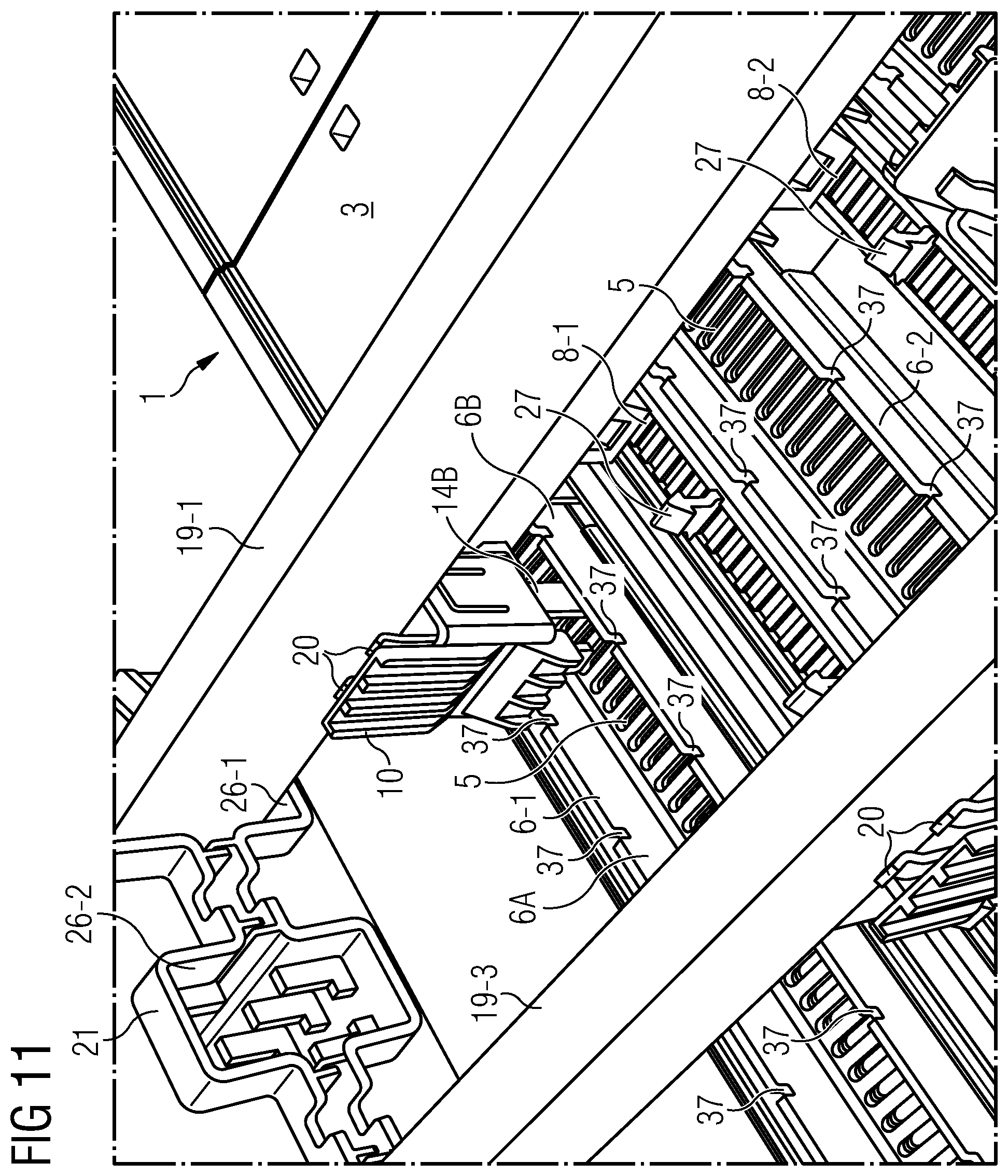 Patent US11784468 Figure 11 – Busbar board