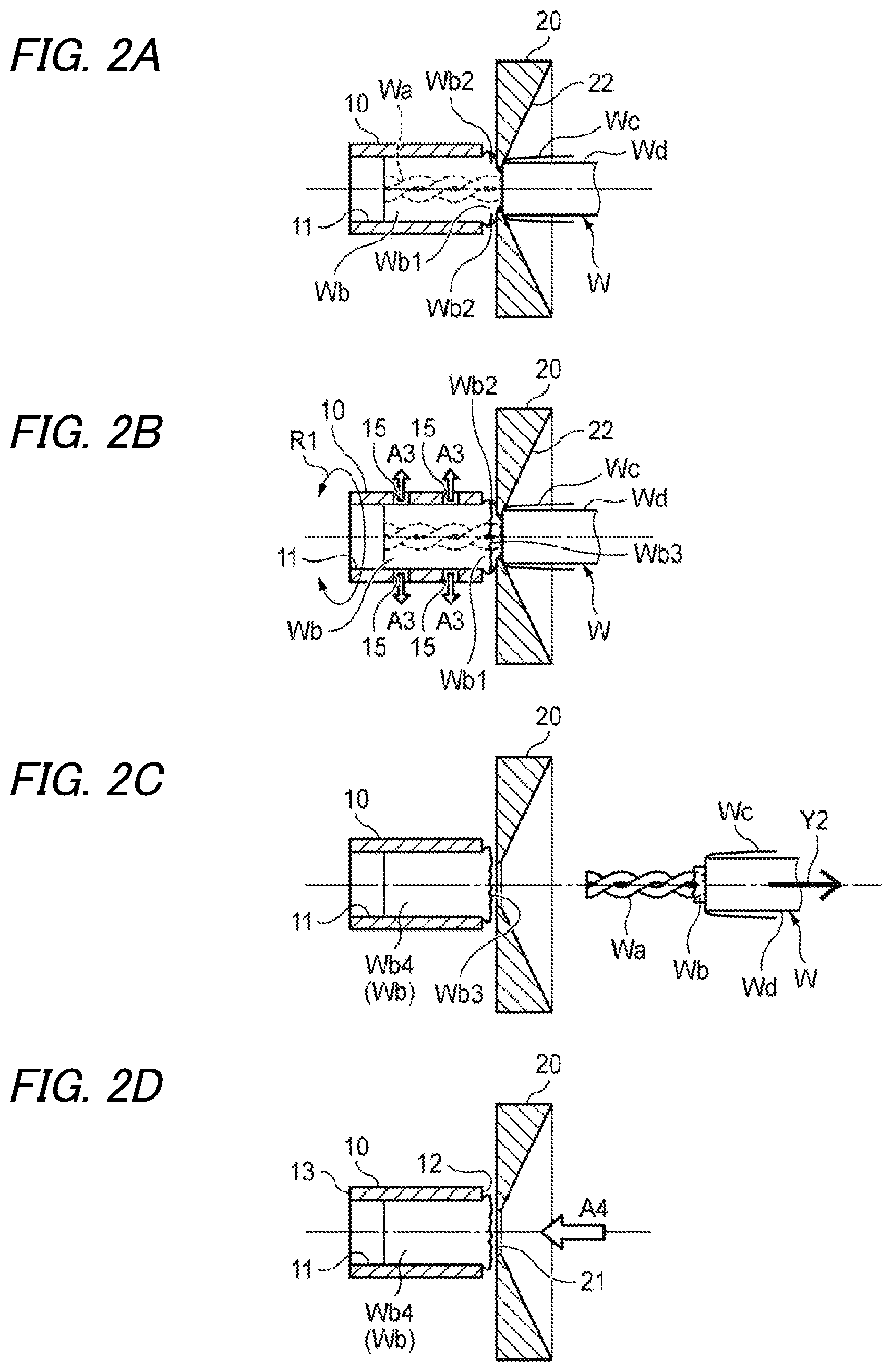 Patent US11784472 Figure 2 – Method and device for stripping metal foil of shield wire