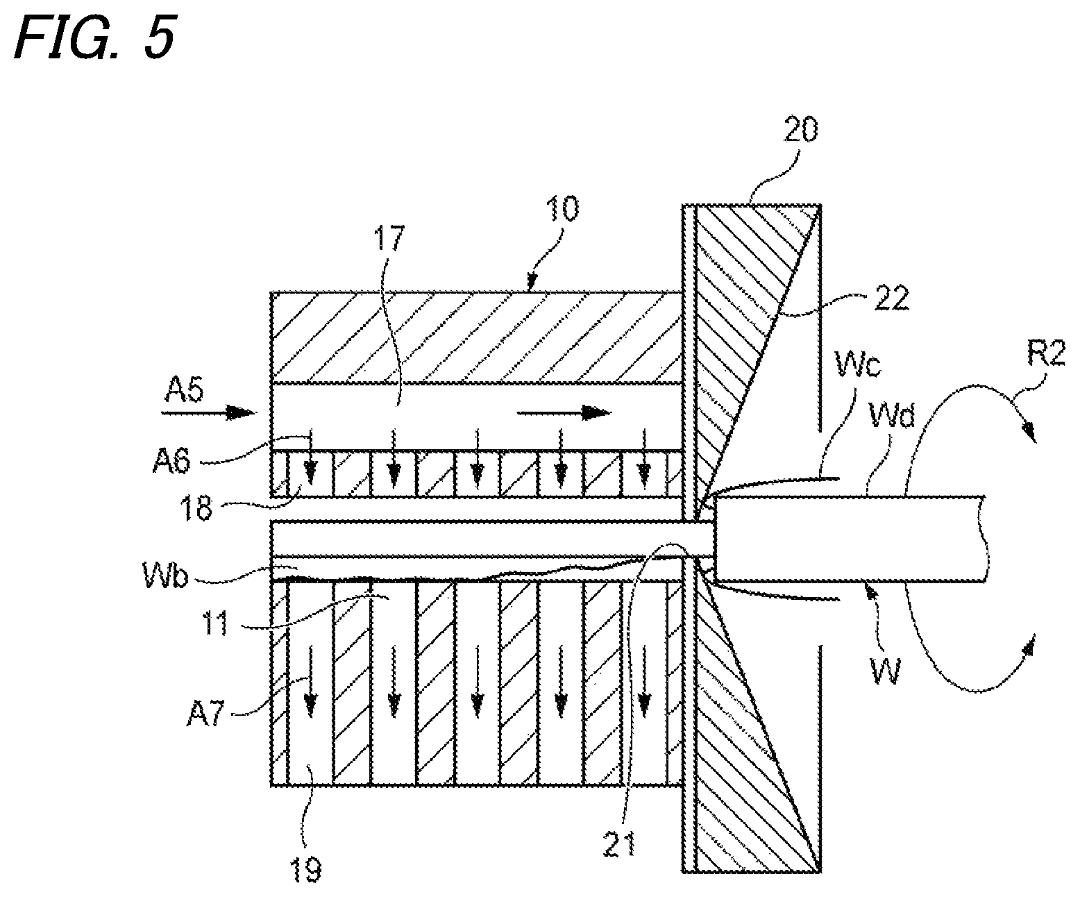 Patent US11784472 Figure 5 – Method and device for stripping metal foil of shield wire