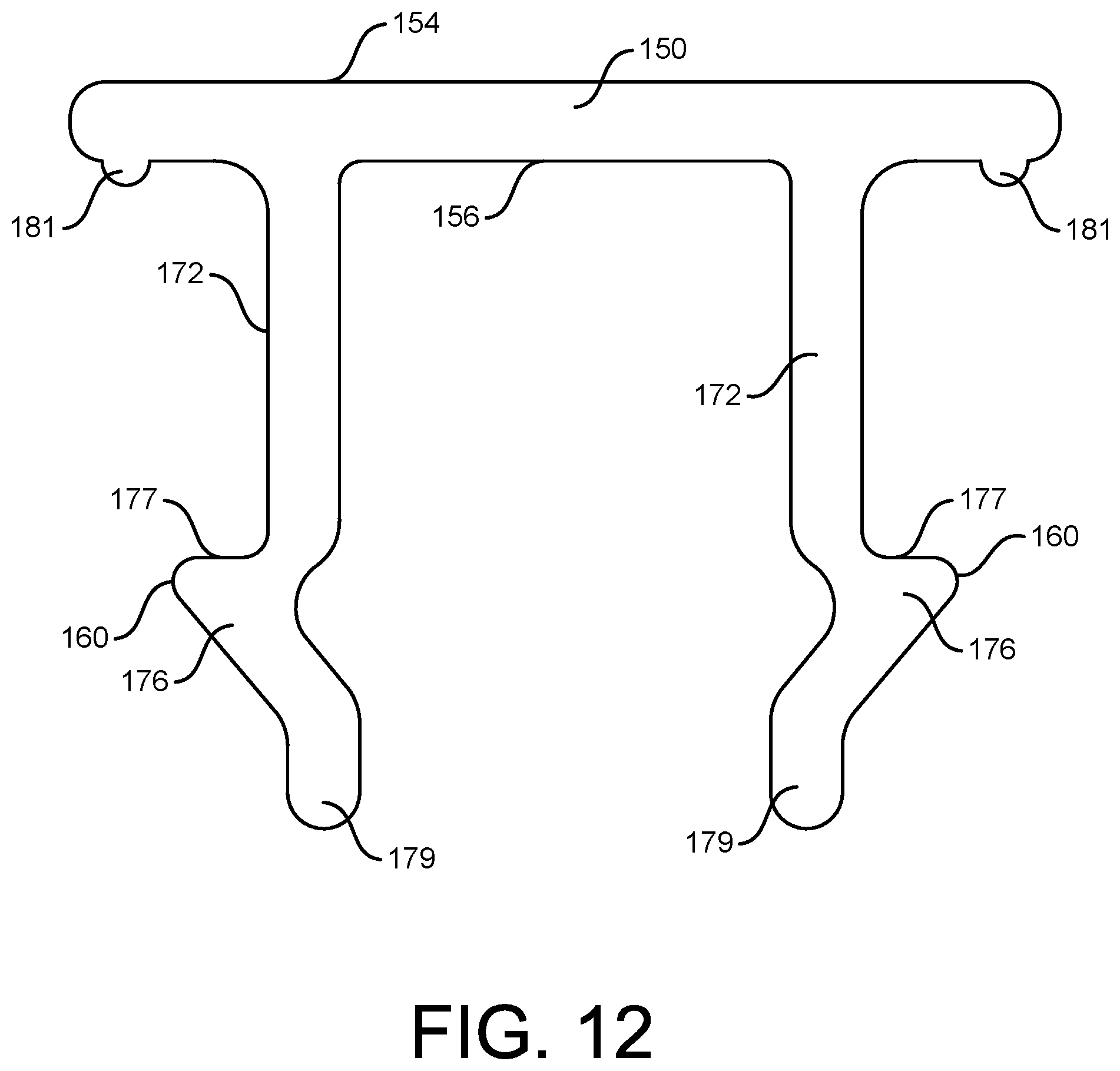 Patent US11784474 Figure 12 – Cable tray assembly