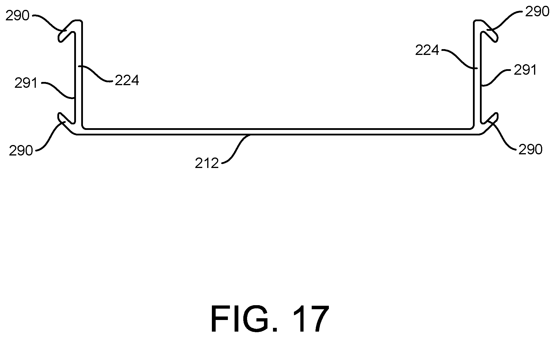 Patent US11784474 Figure 17 – Cable tray assembly