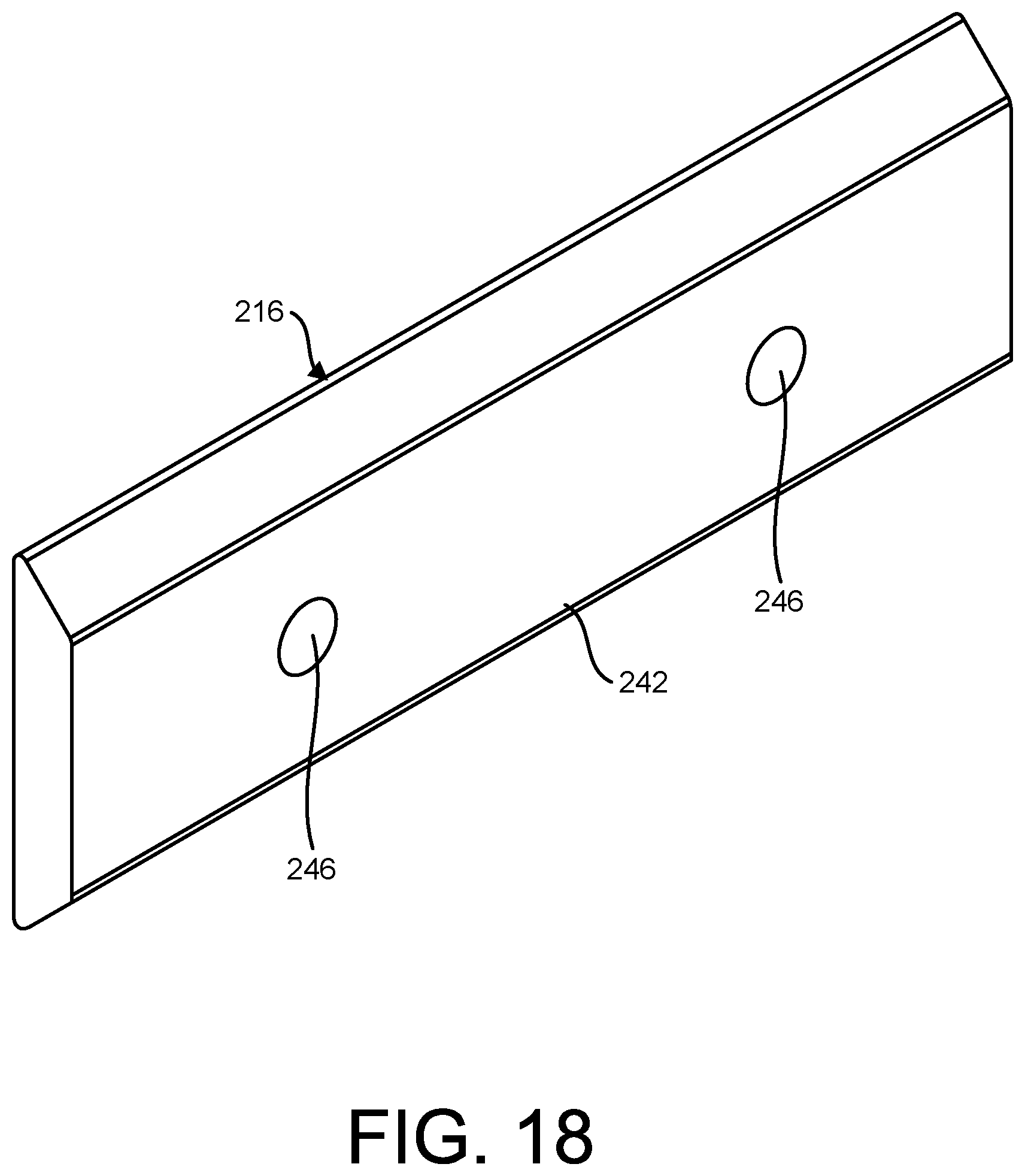 Patent US11784474 Figure 18 – Cable tray assembly