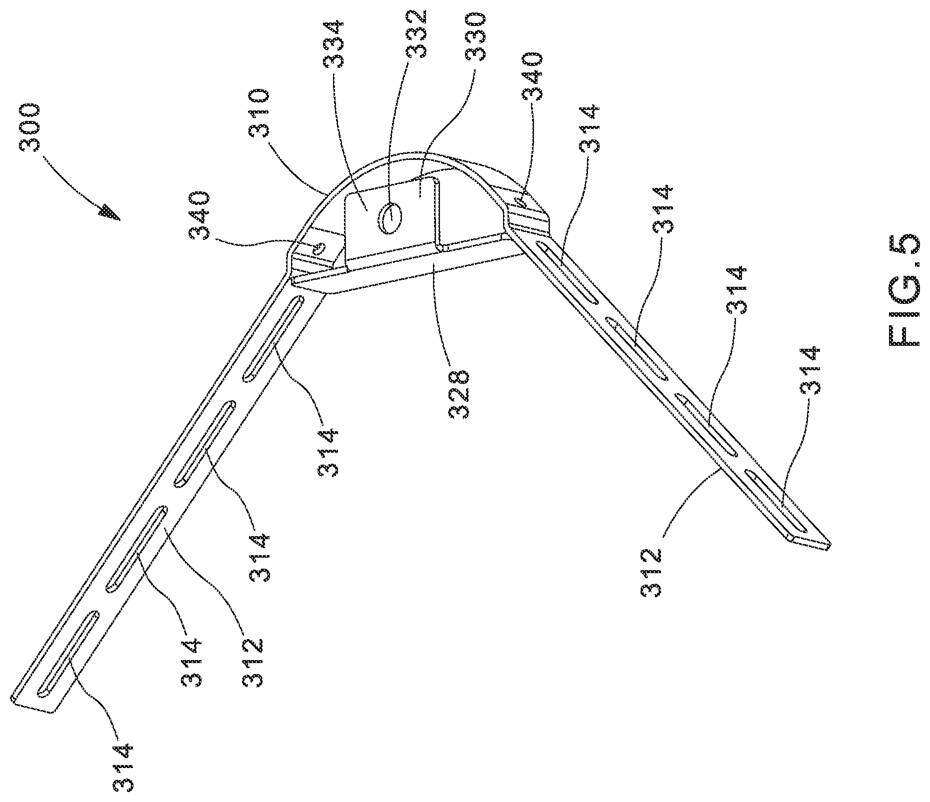 Patent US11784475 Figure 5 – Intersection system for overhead cable trays