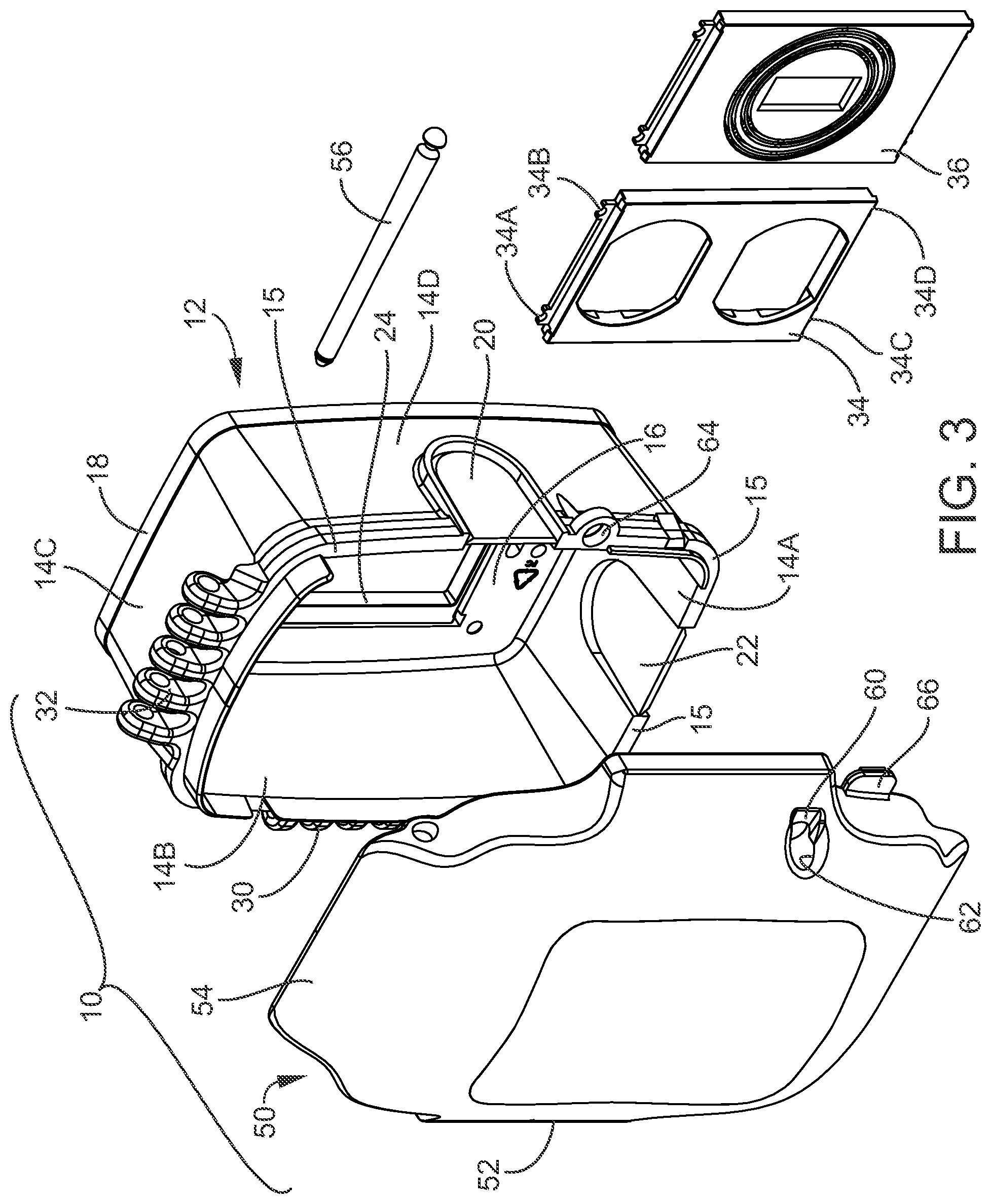 Patent US11784477 Figure 2 – Weather-resistant electrical device enclosure