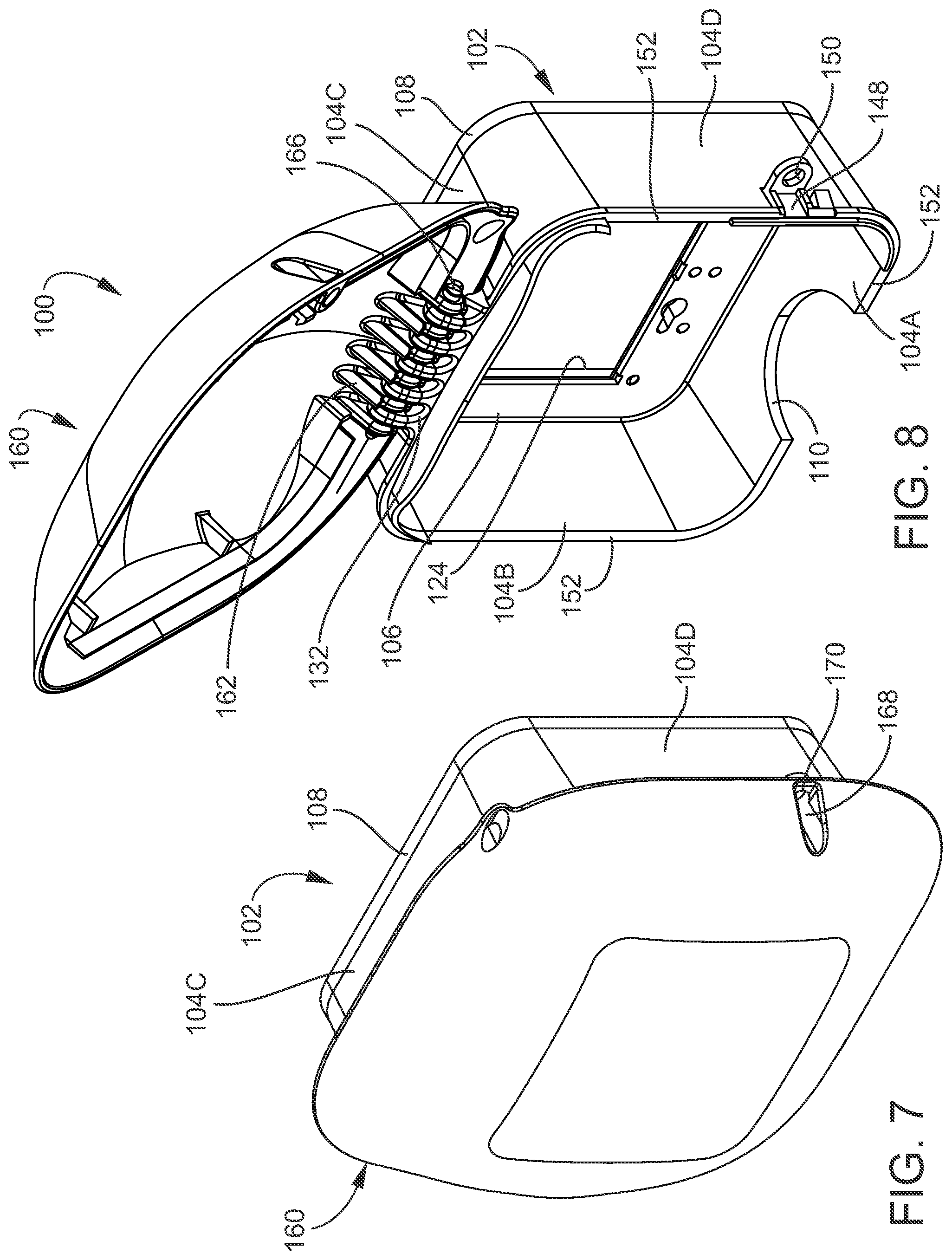 Patent US11784477 Figure 6 – Weather-resistant electrical device enclosure