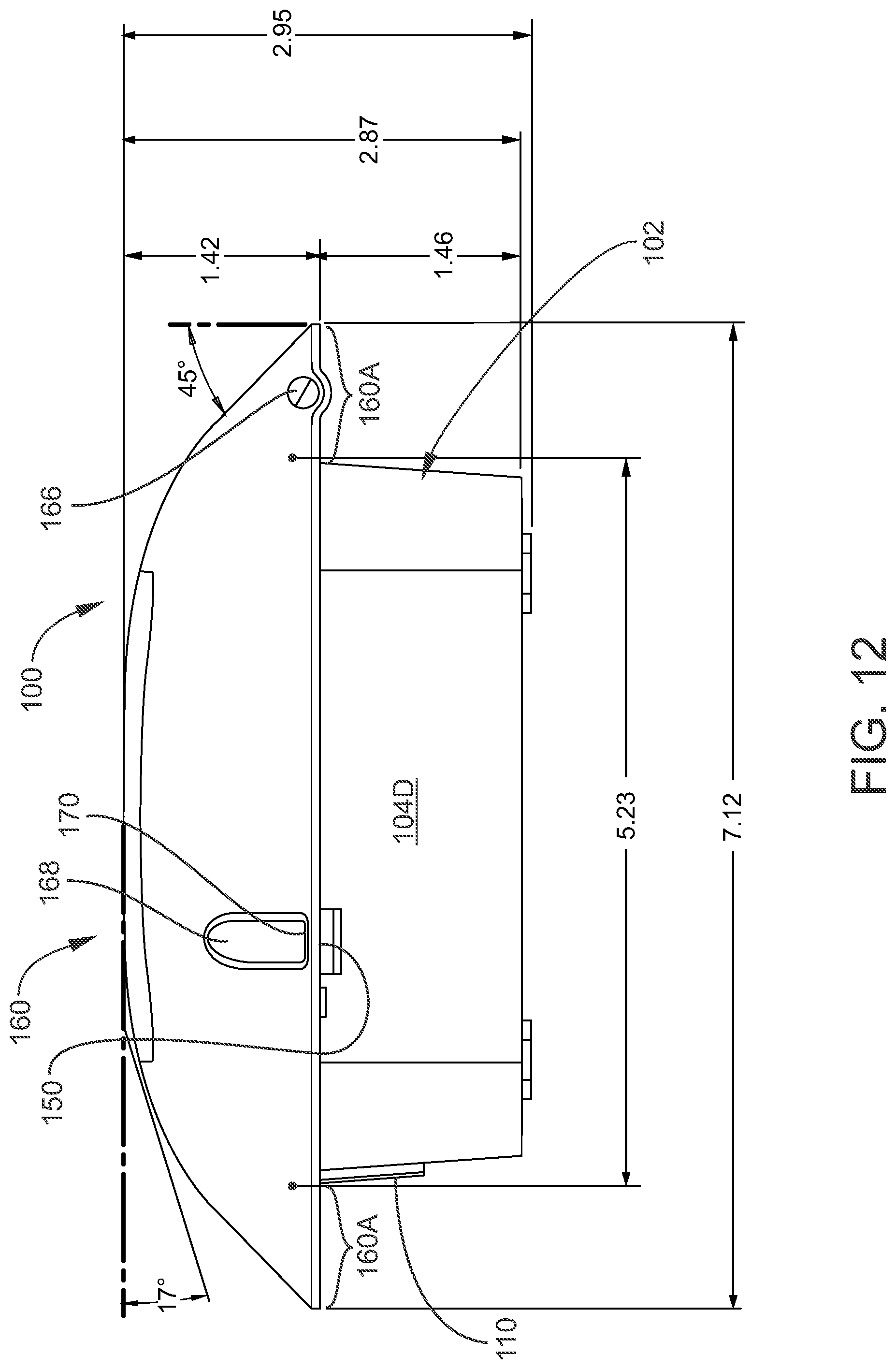 Patent US11784477 Figure 10 – Weather-resistant electrical device enclosure