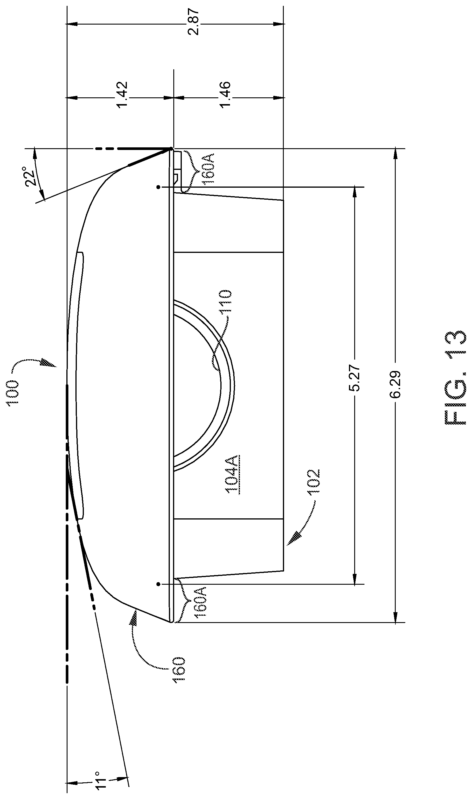 Patent US11784477 Figure 11 – Weather-resistant electrical device enclosure