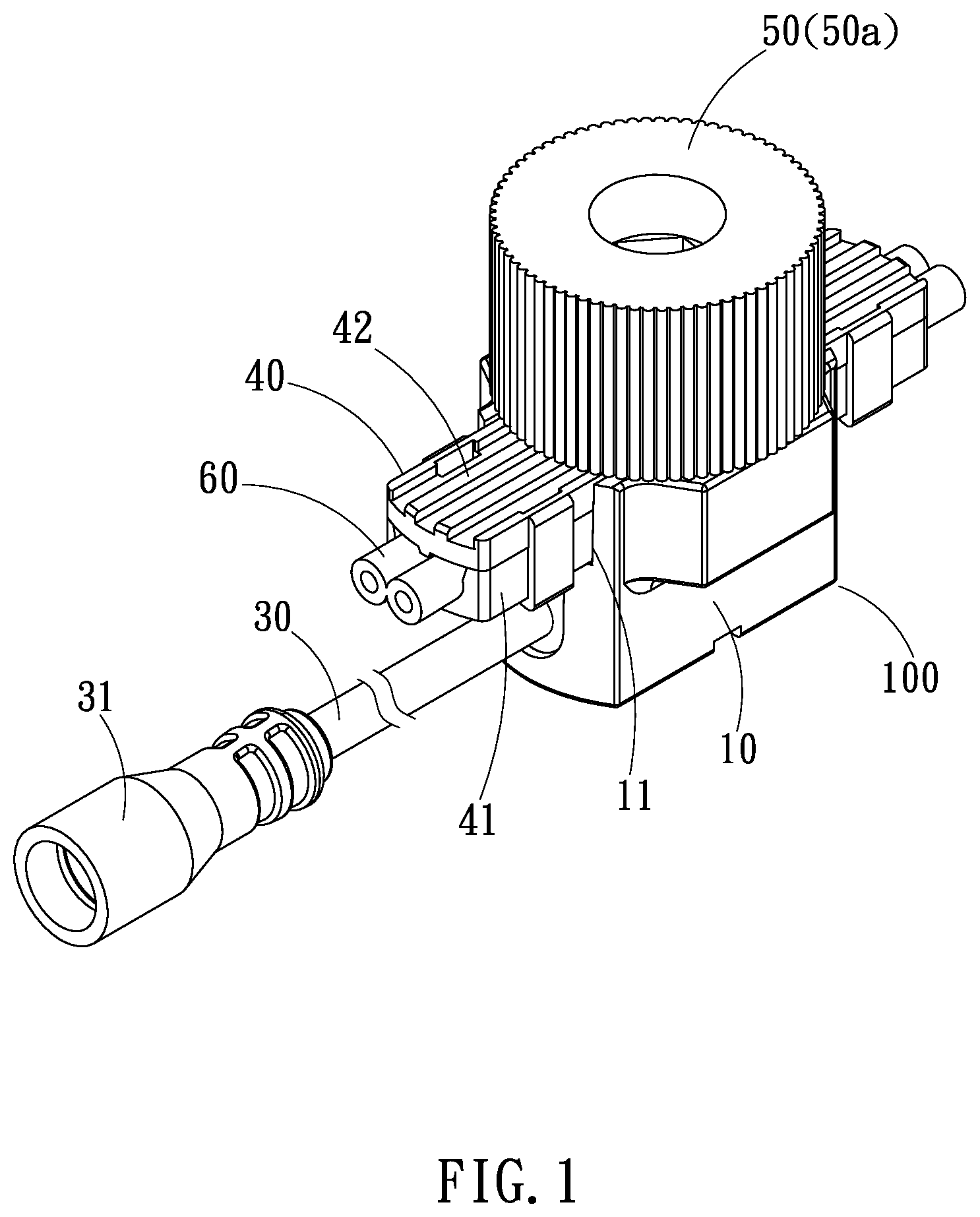Patent US11784479 Figure 1 – Rapid wiring device