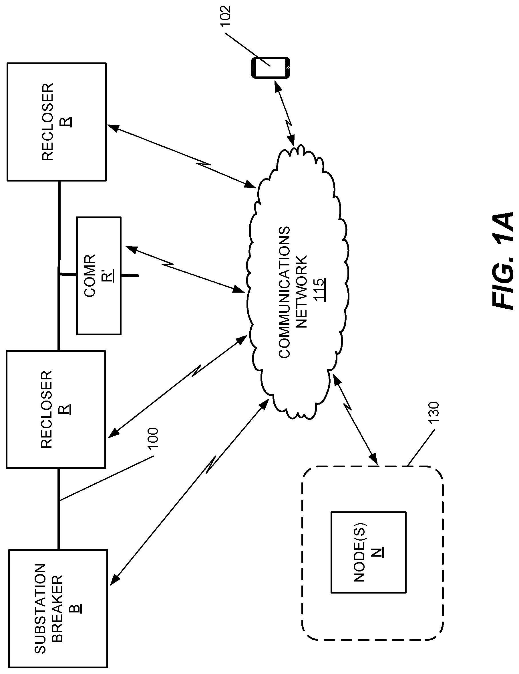 Patent US11784483 — Recloser lockout methods and related devices — Figure 1