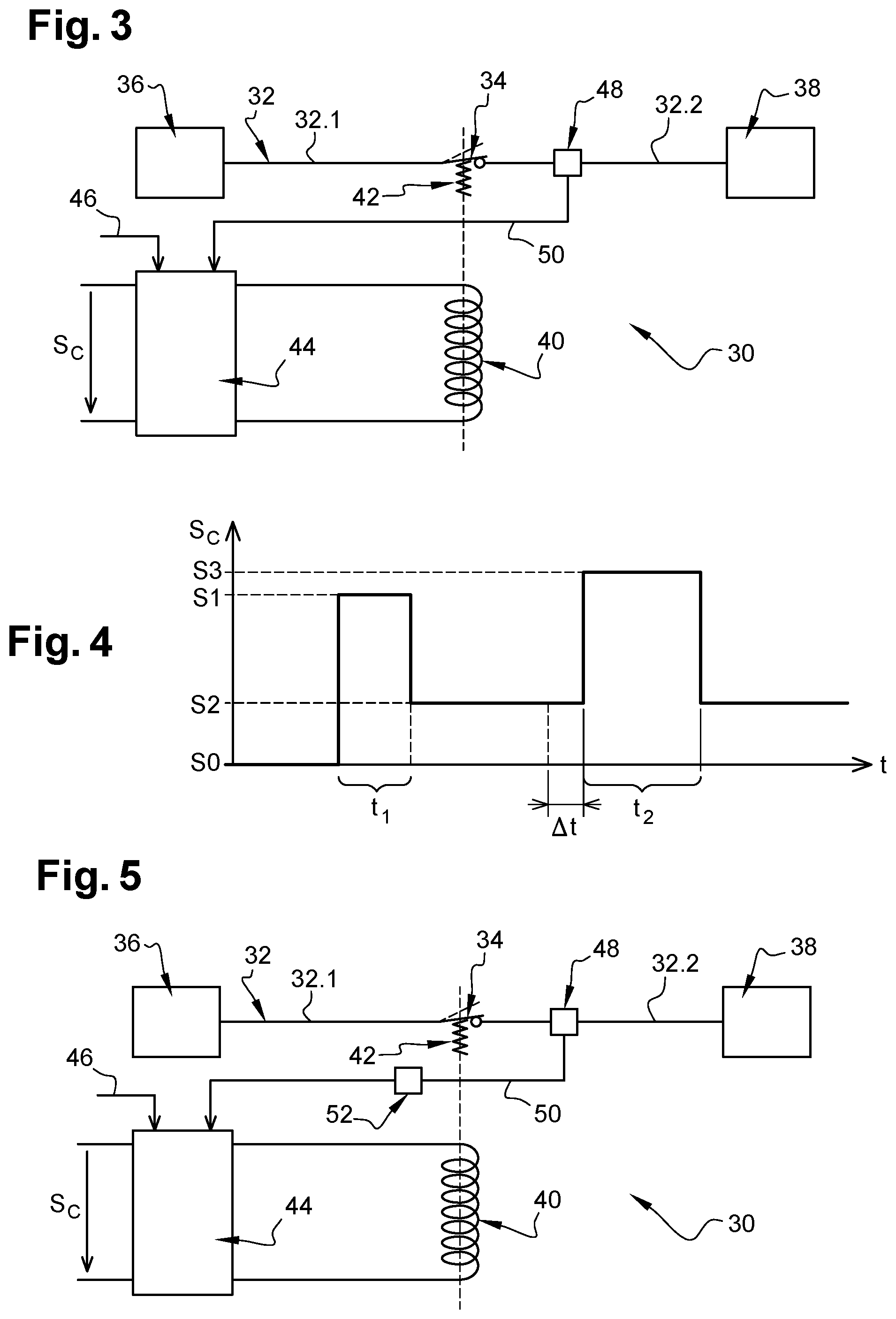 Patent US11784484 Figure 2 – Electromechanical switching device of an electric power circuit