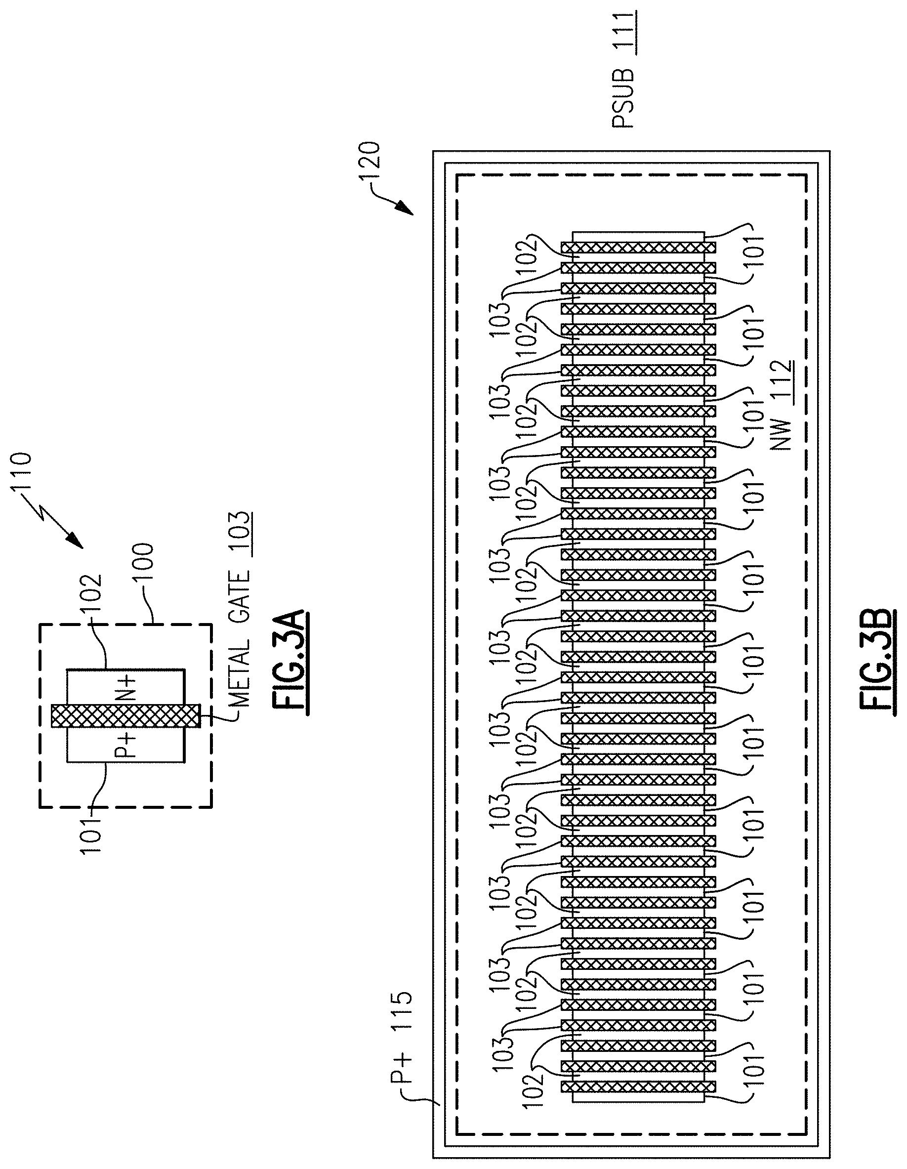Patent US11784488 Figure 4 – Electrical overstress protection with low leakage current for high voltage tolerant high speed interfaces
