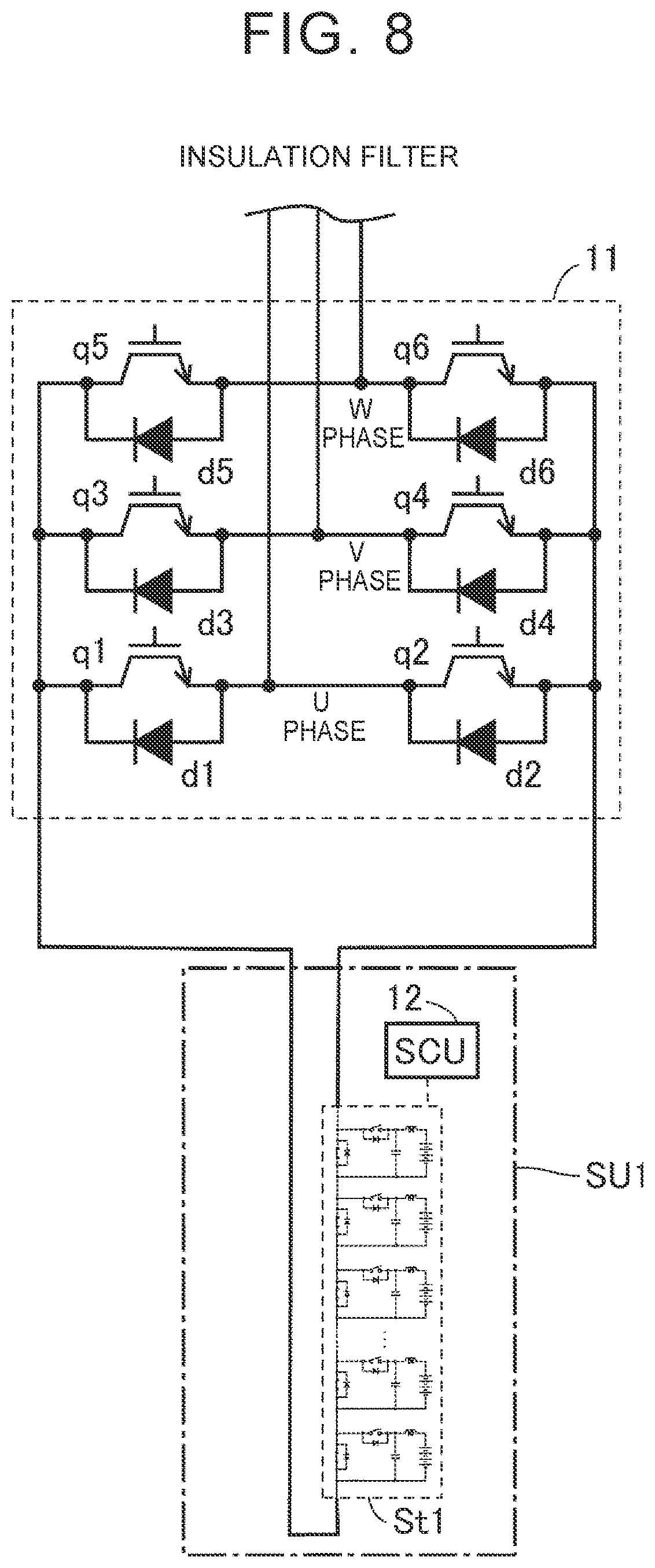 Patent US11784492 Figure 6 – Power supply system