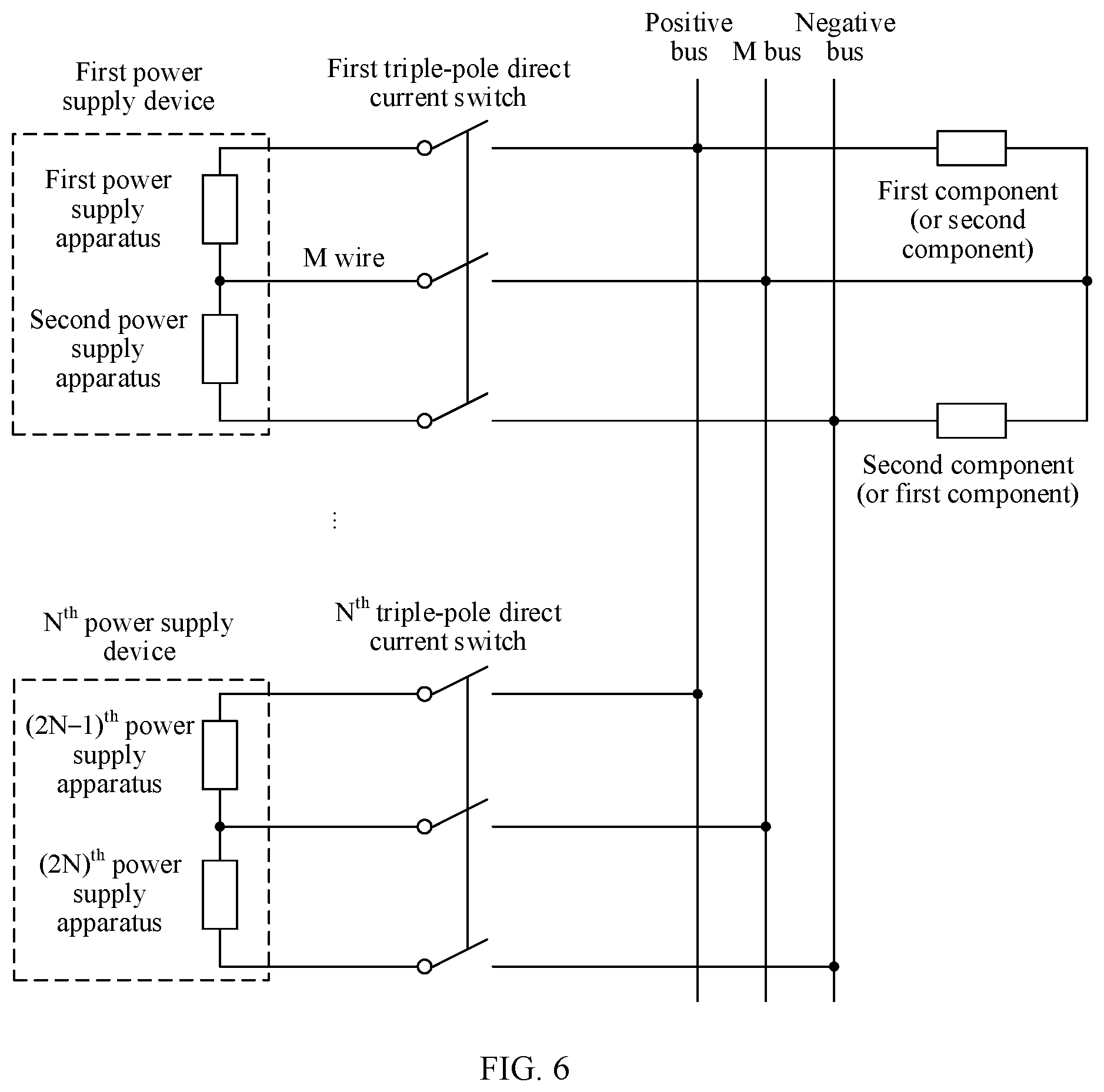 Patent US11784494 Figure 6 – Direct current power supply system, photovoltaic system, energy storage system, and optical storage system