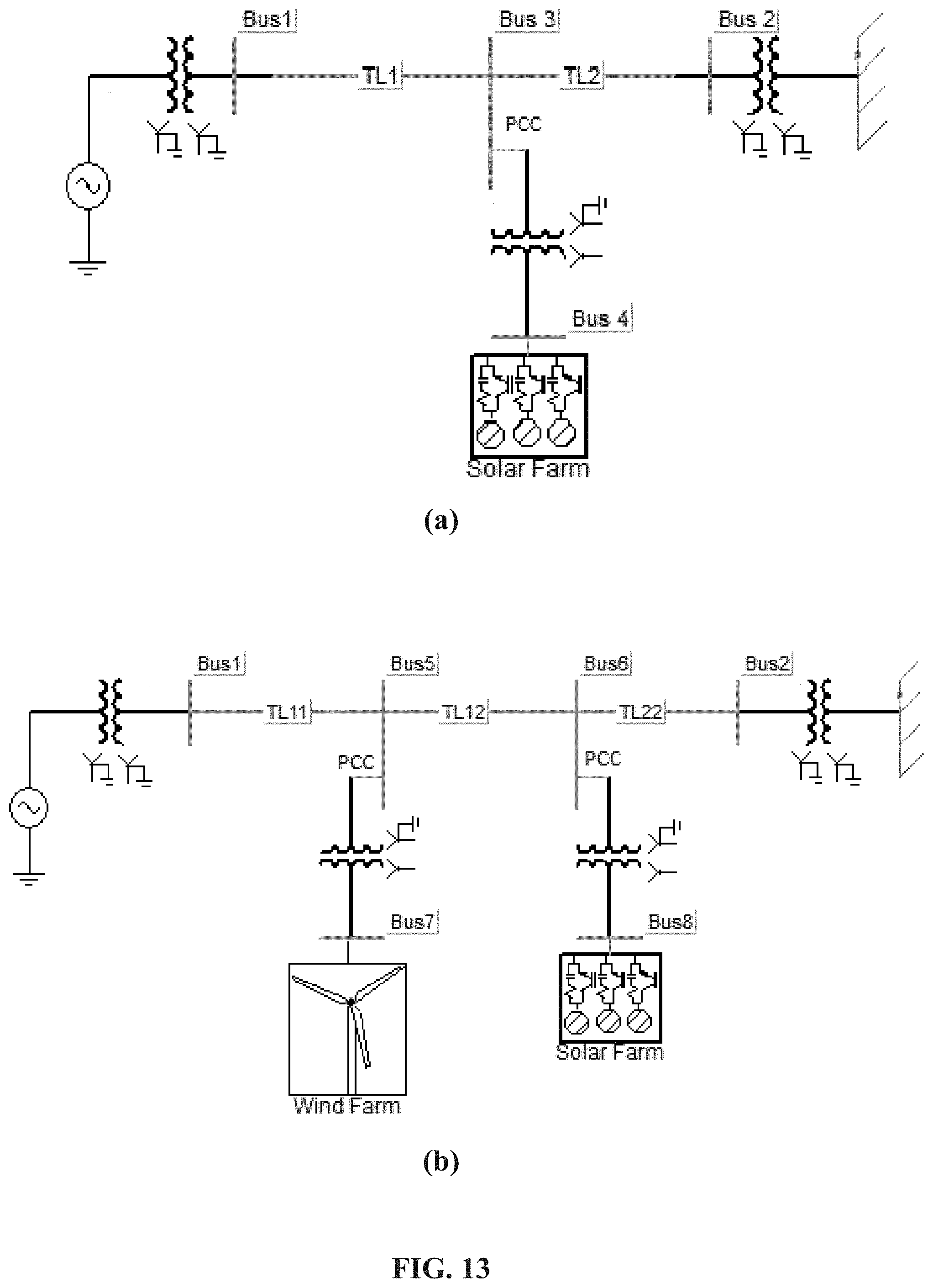 Patent US11784496 Figure 12 – Utilization of distributed generator inverters as STATCOM