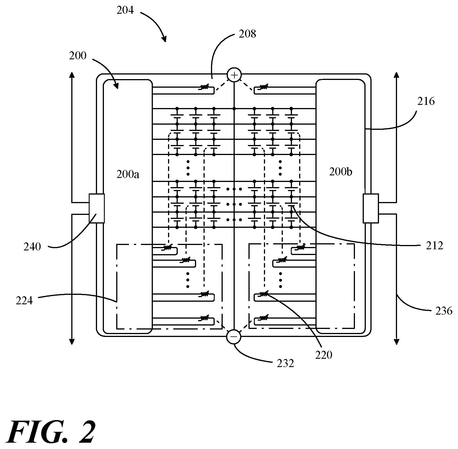 Patent US11784500 Figure 2 – Systems and methods for overvoltage protection on loads for use in an electric aircraft