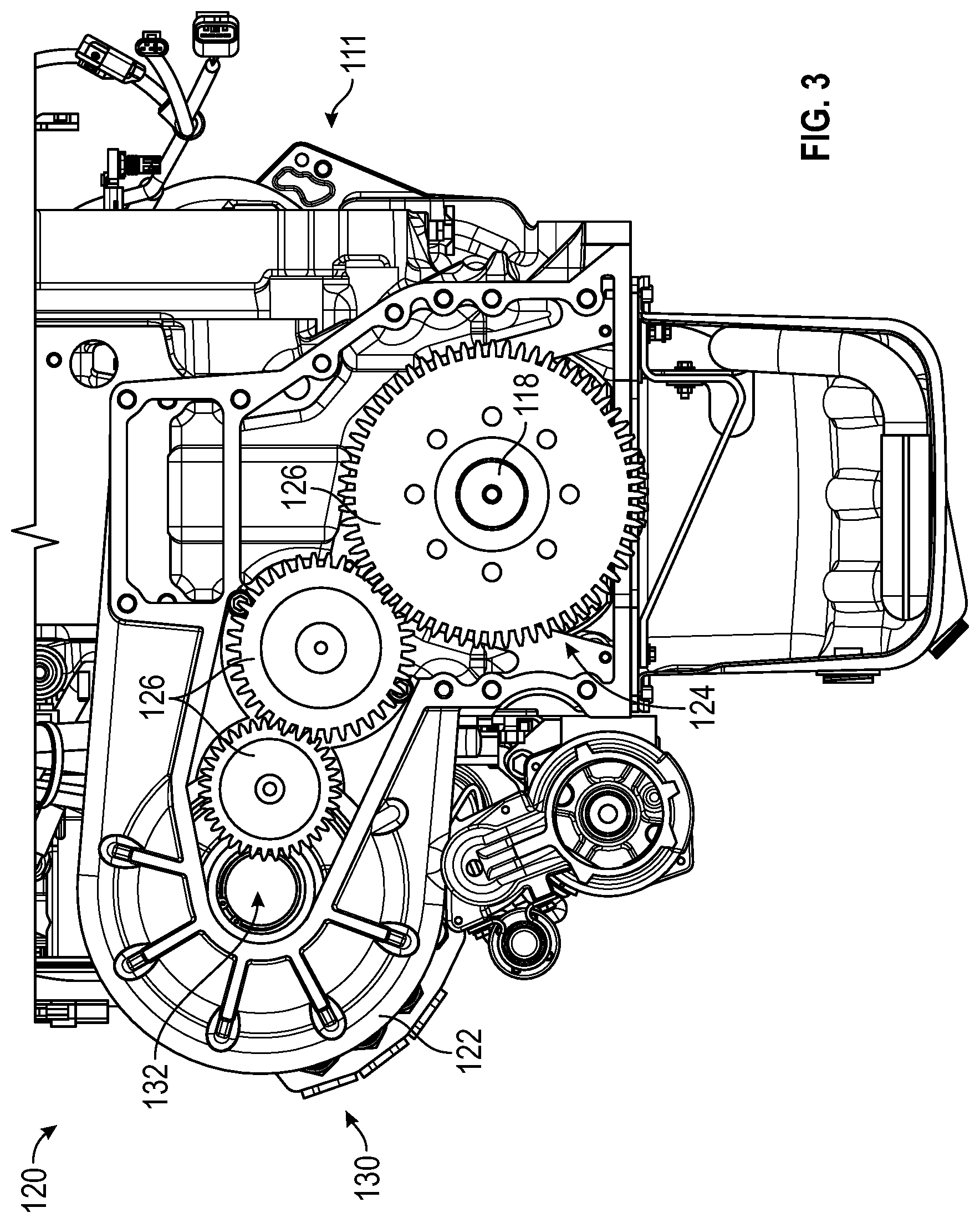 Patent US11784507 Figure 3 – Architecture and control system for electrically-powered accessories of a non-hybrid vehicle
