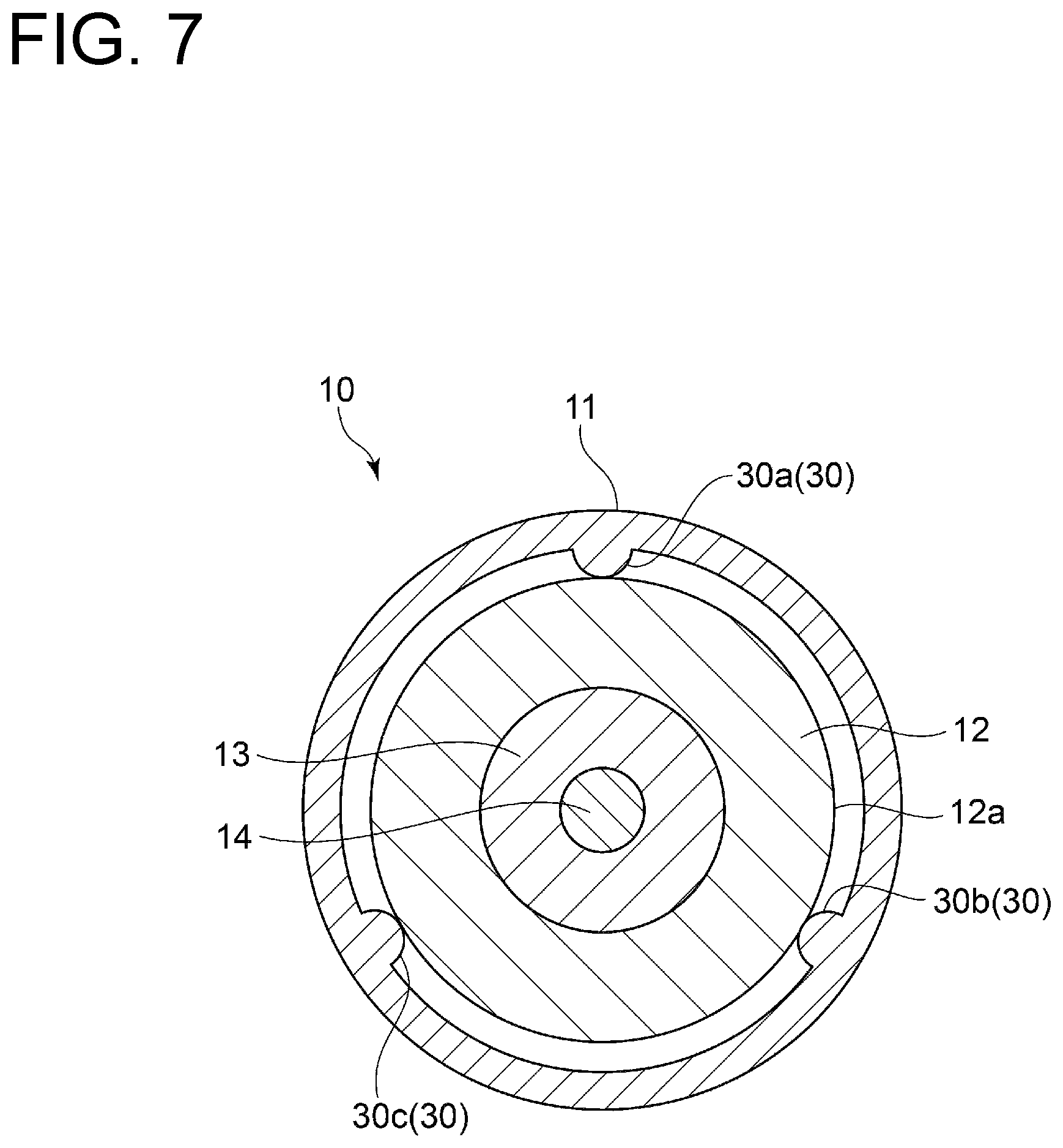 Patent US11784517 Figure 7 – Rotary electric machine with vibration and noise reduction
