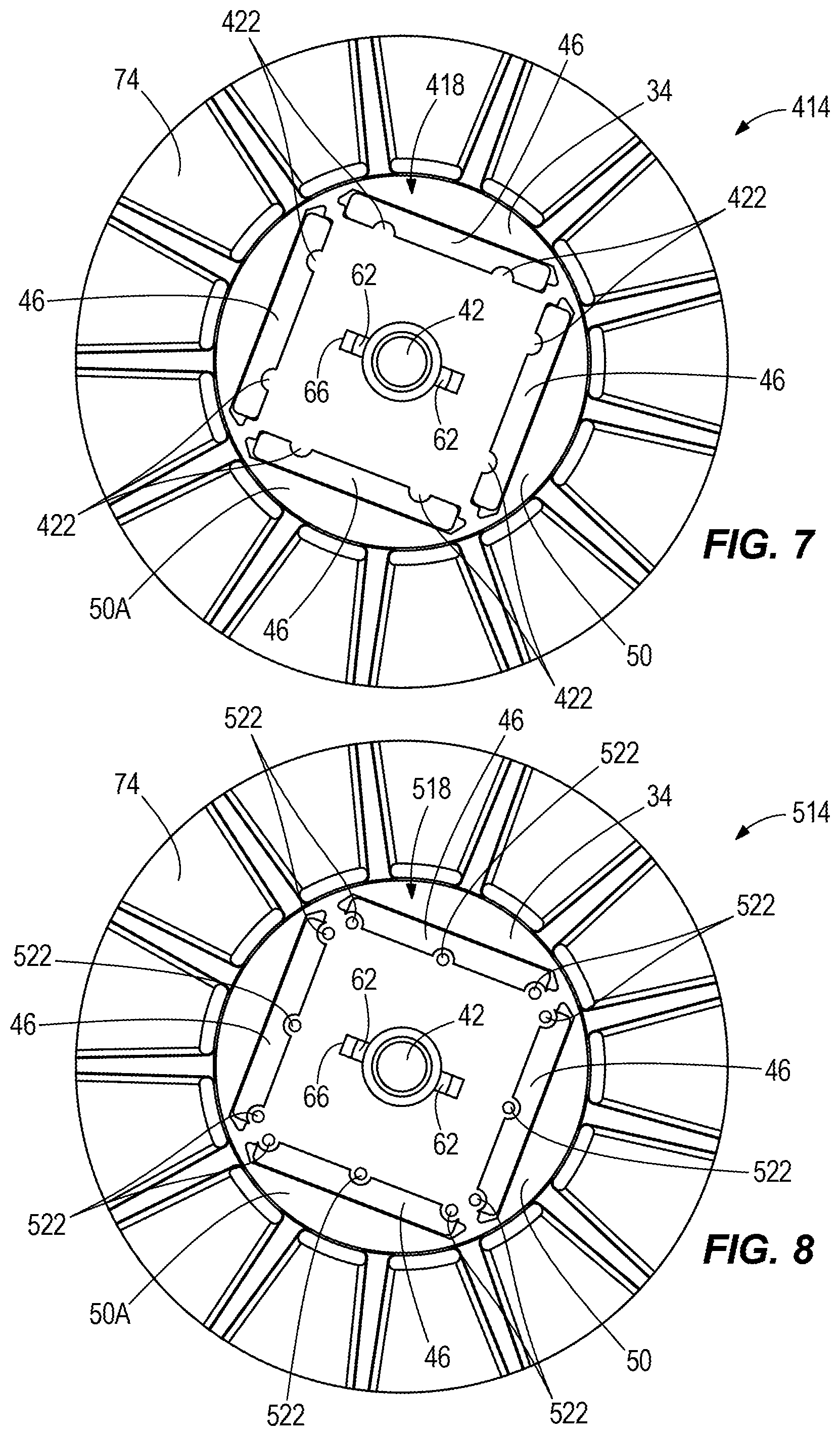 Patent US11784518 Figure 5 – Electric motor for a power tool