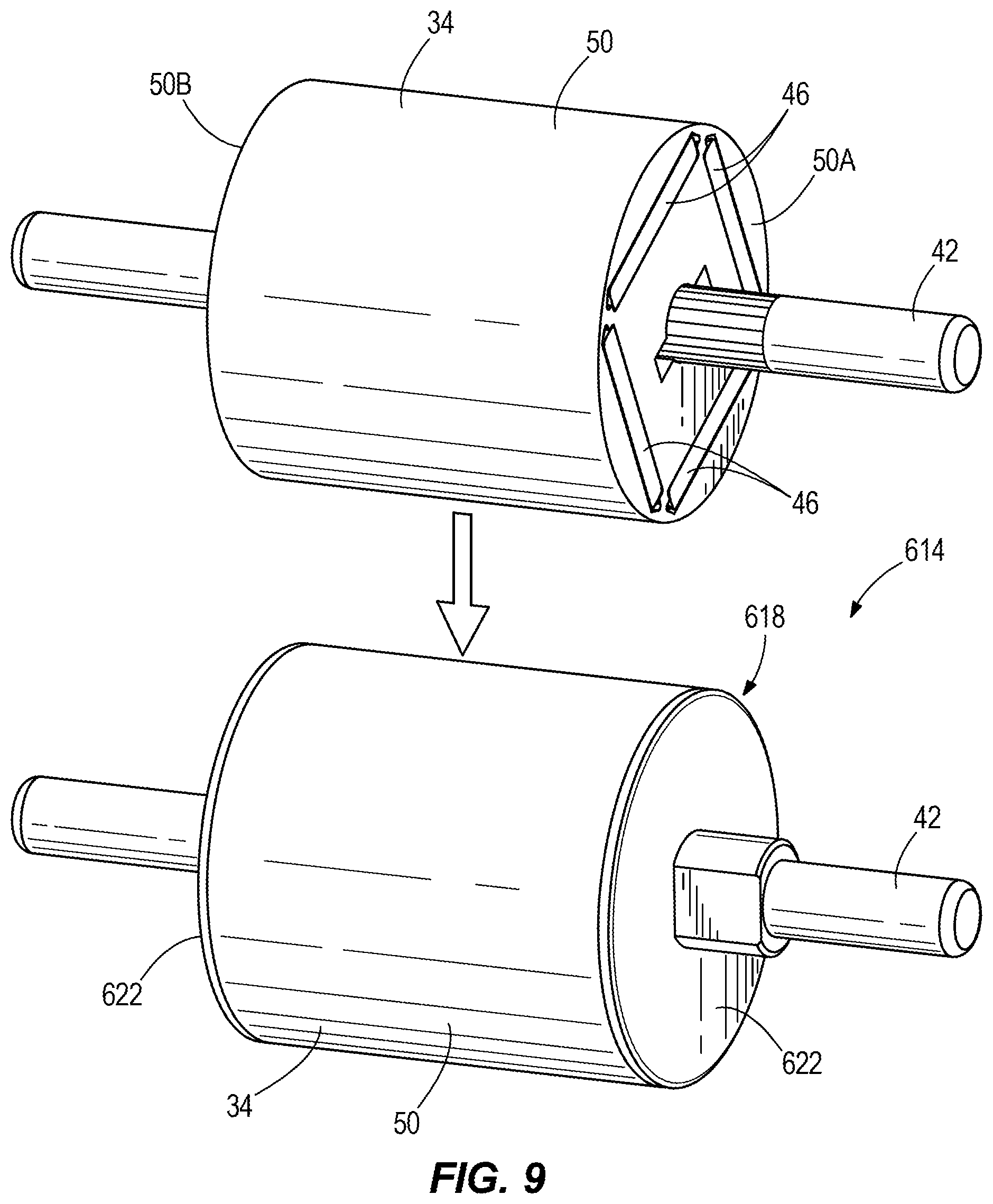 Patent US11784518 Figure 6 – Electric motor for a power tool