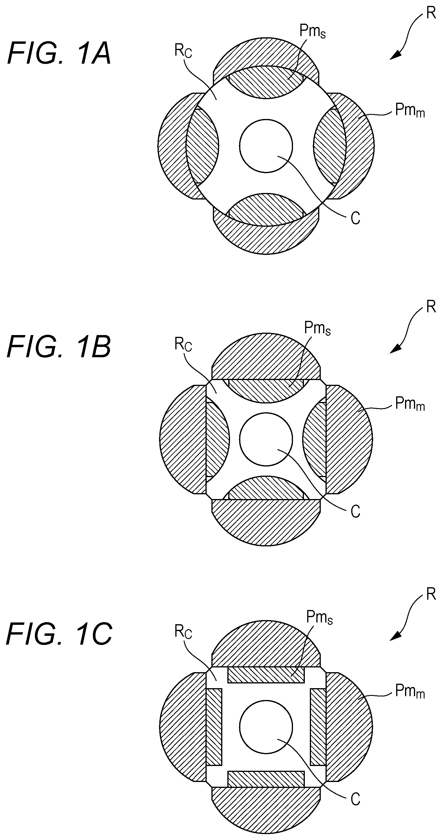 Patent US11784520 Figure 1 – Rotor structure of synchronous motor